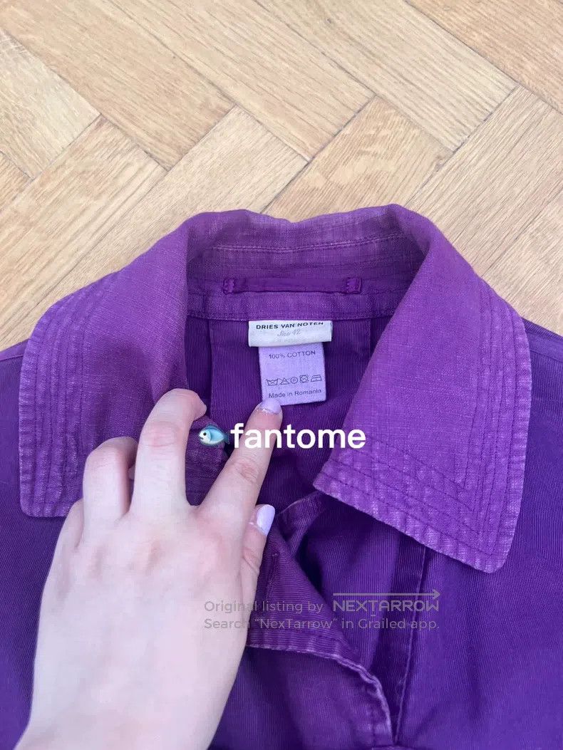 Dries Van Noten Dries Van Noten Gorgeous Purple Jacket Size US XS / EU 42 / 0 - 2 Thumbnail