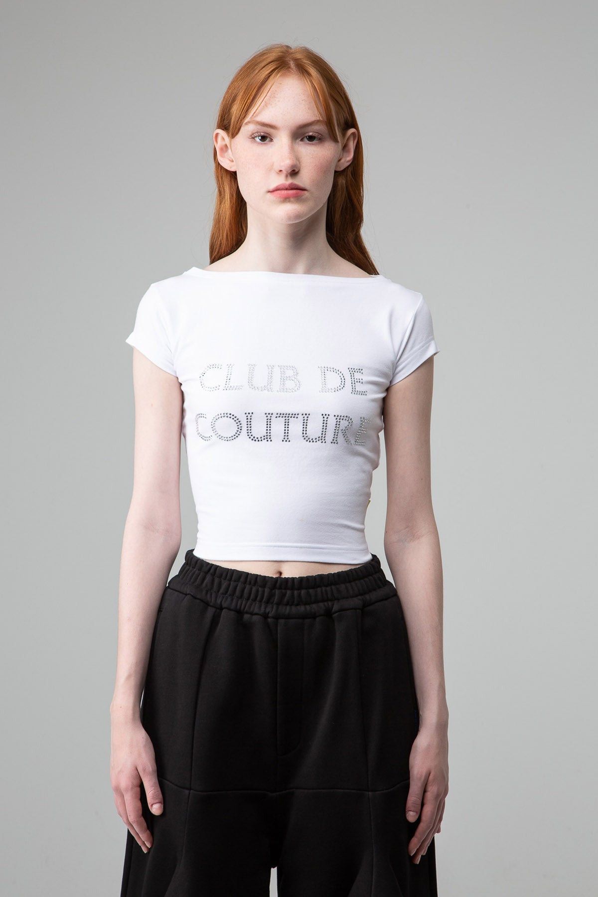 Anonymous Club $345 Anonymous Club Club De Couture Baby Tee Size S / US 4 / IT 40 - 1 Thumbnail