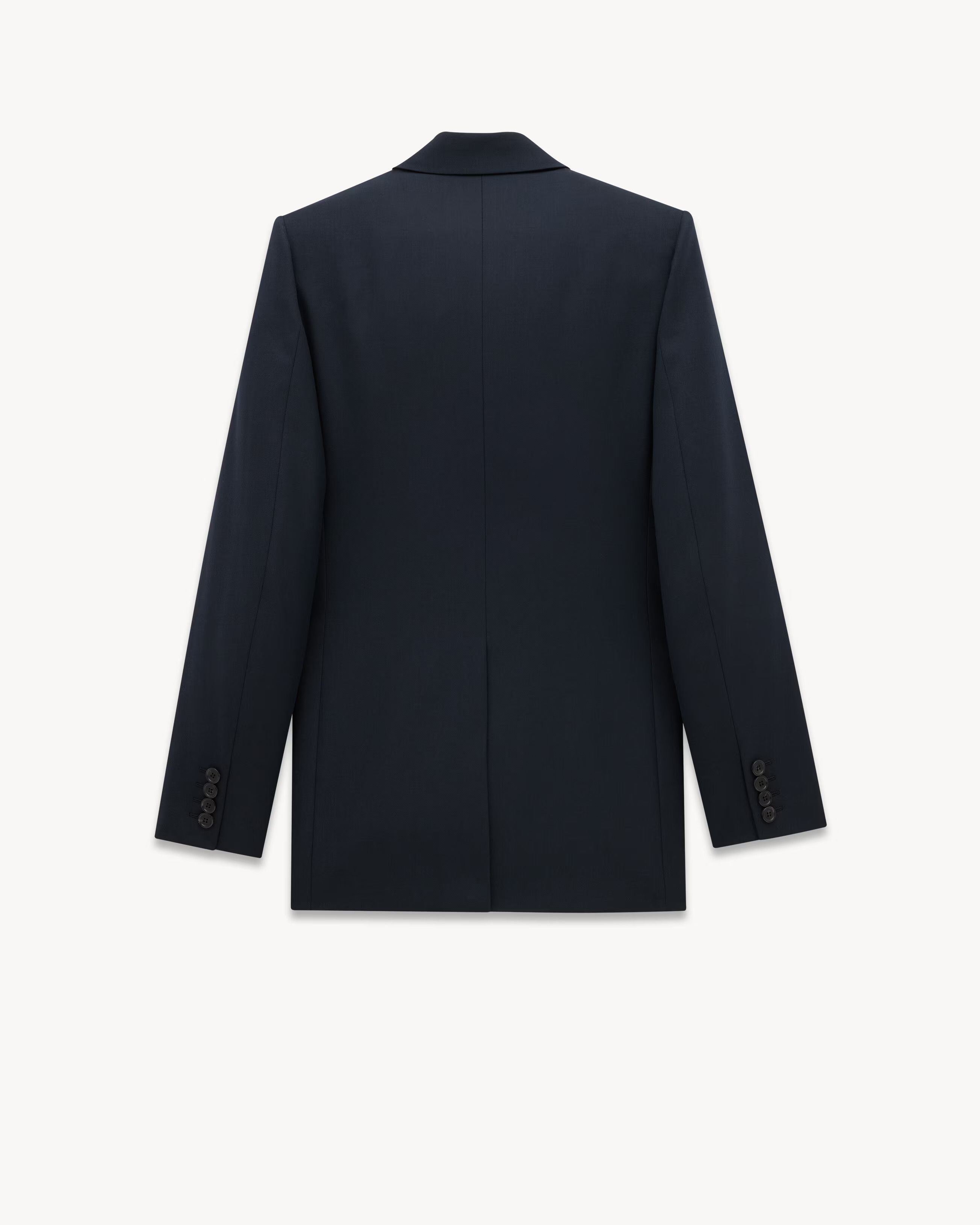Saint Laurent Paris o1bcso1str1124 Jacket in Black Size L / US 10 / IT 46 - 2 Thumbnail