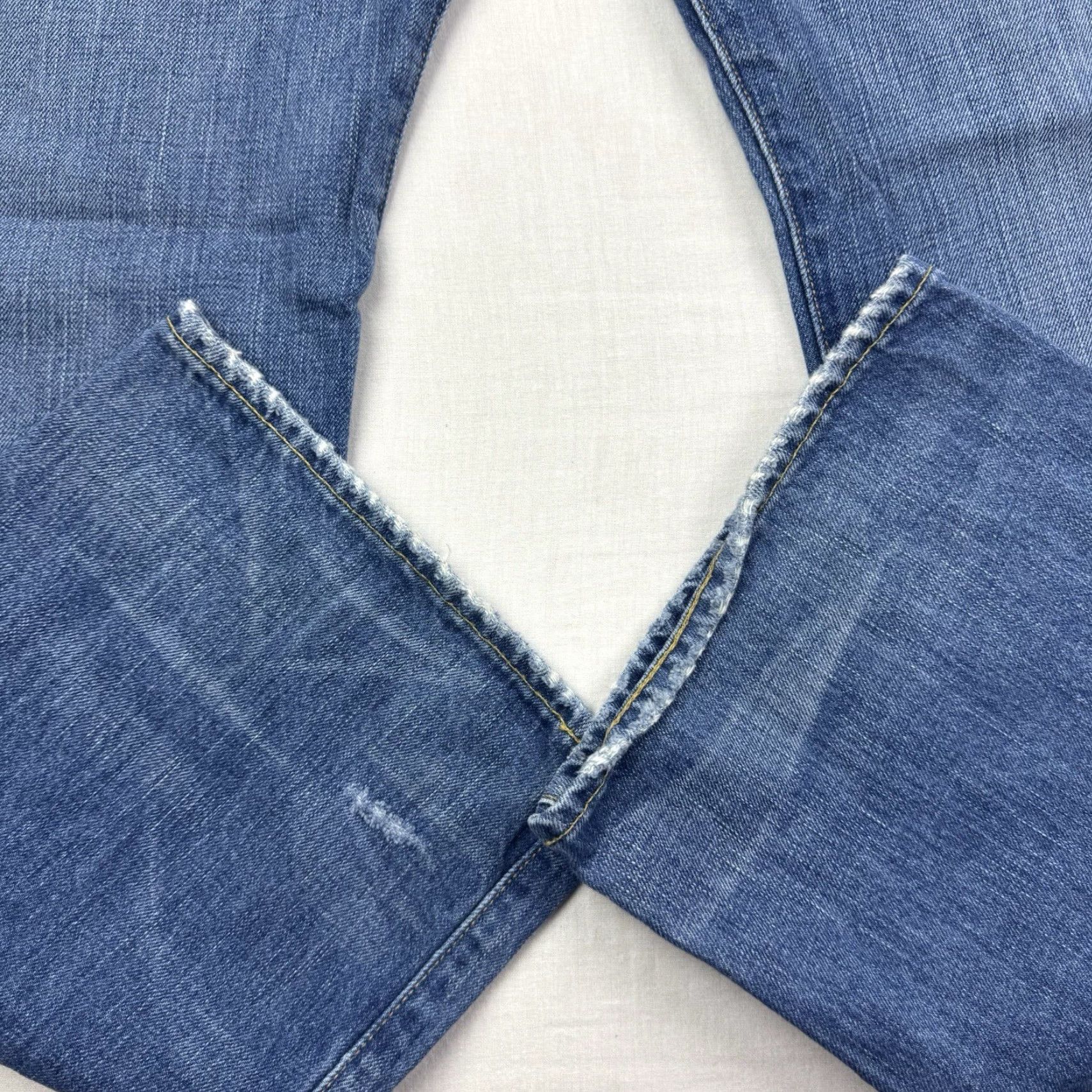 Polo Ralph Lauren VINTAGE Polo Ralph Lauren Jeans Button Fly Adult 38x30 Relaxed Hipster 90s Y2K Blue Mens Jeans Size US M / EU 48-50 / 2 - 2 Thumbnail