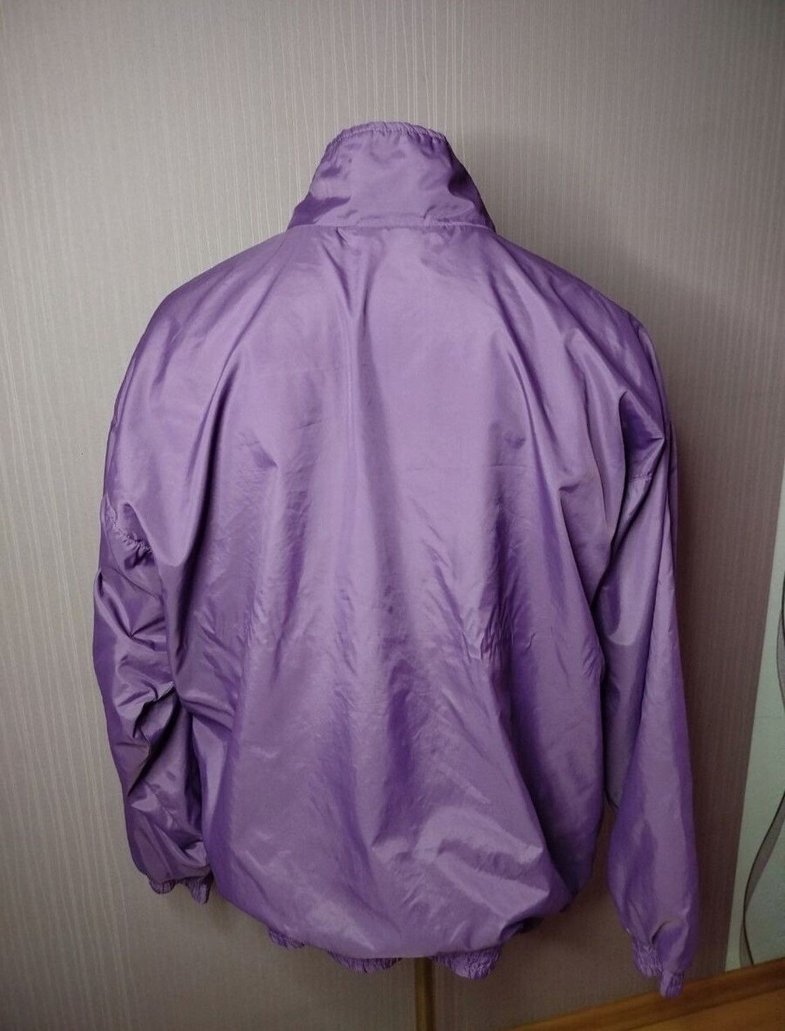 Adidas Adidas Vintage Purple Track Jacket Mens Large Shell Suit 90s Size US L / EU 52-54 / 3 - 3 Thumbnail