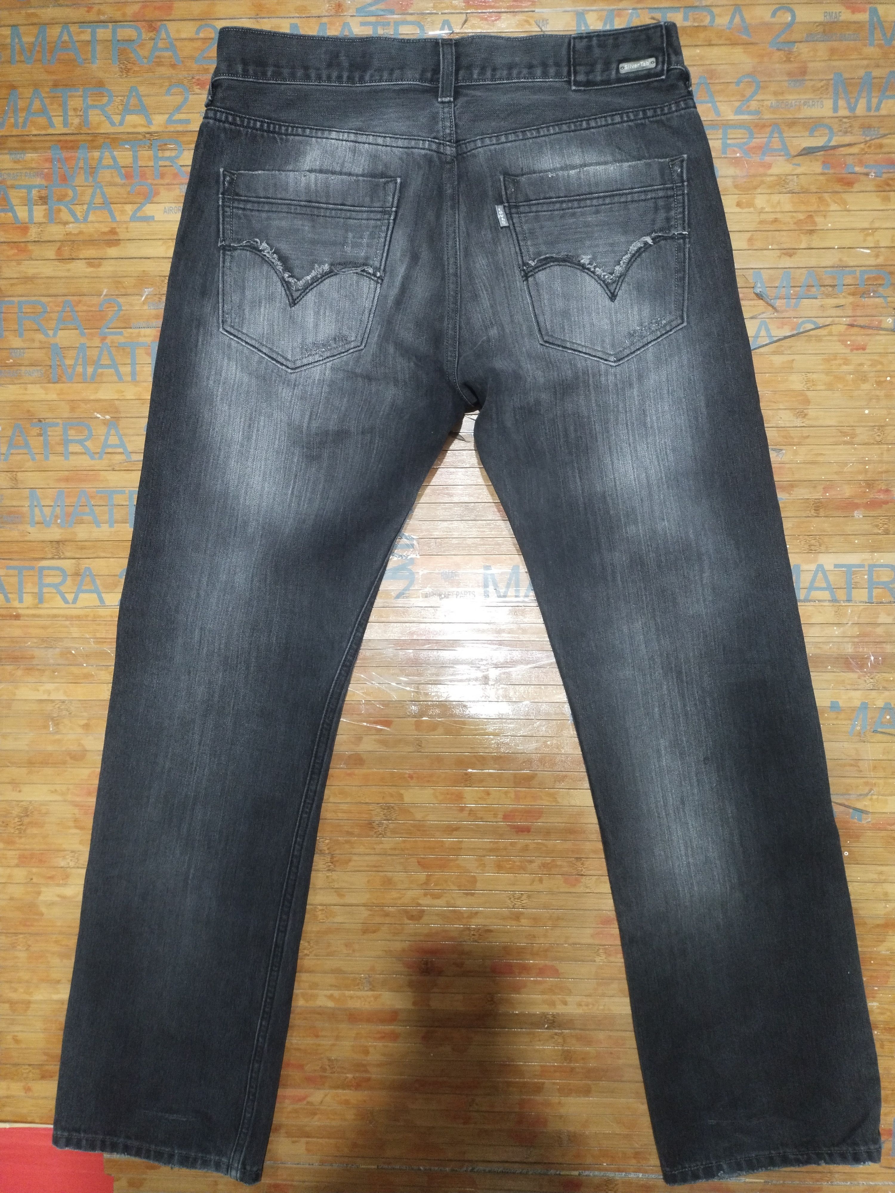 Levi's Vintage Clothing × Vintage Jeans Levis Silver Tab / Vintage 90s Sz 32" Size US 32 / EU 48 - 2 Thumbnail