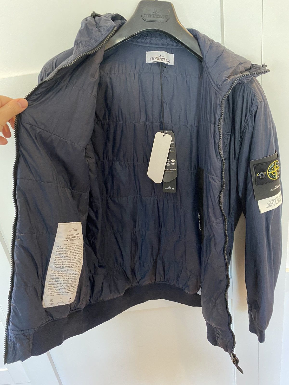 Stone Island Stone Island Garment Dyed Crinkle Reps R-NY Primaloft-TC Size US M / EU 48-50 / 2 - 4 Thumbnail