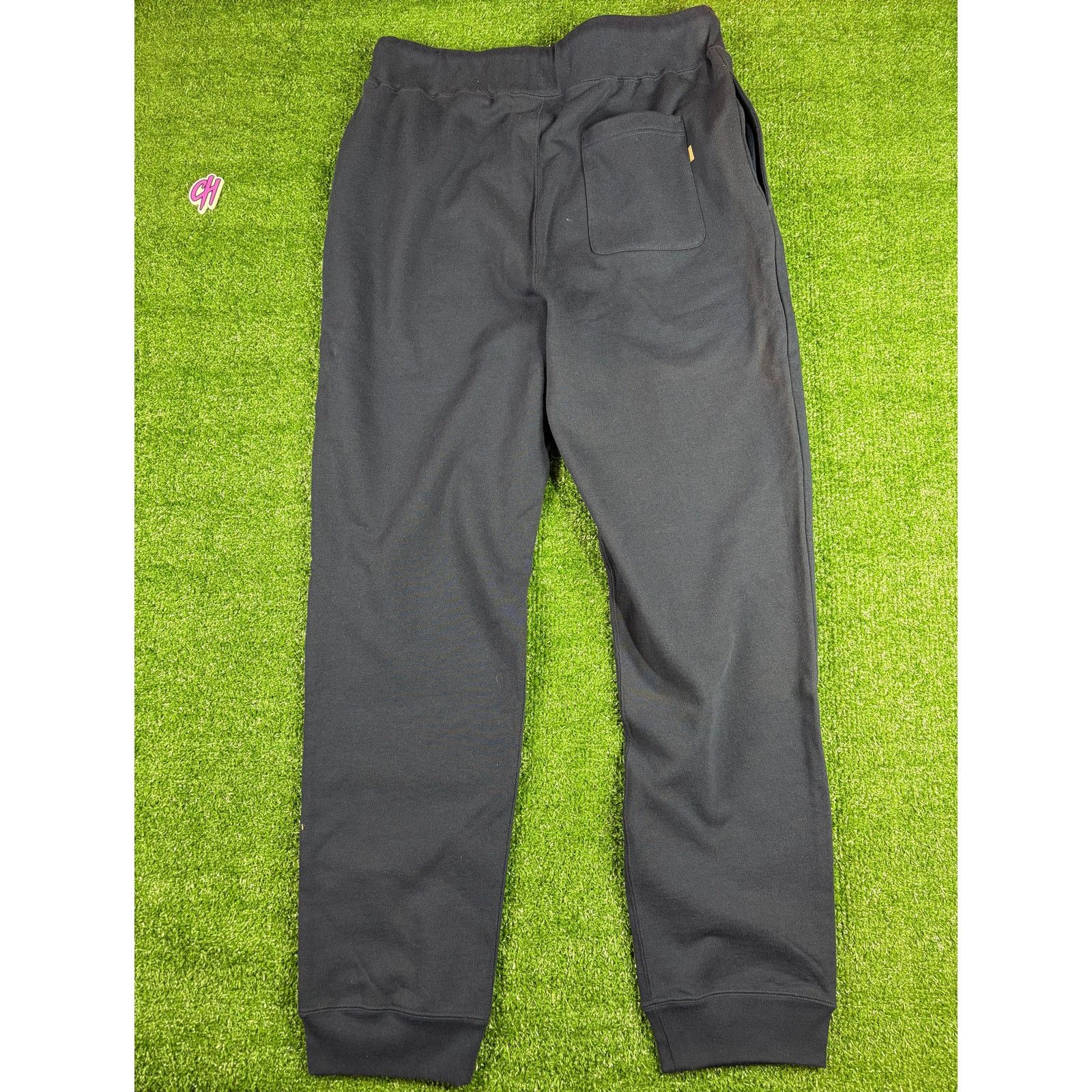 Bape Bape X JJJJound Navy College Sweatpants Size Large Size US 34 / EU 50 - 4 Thumbnail