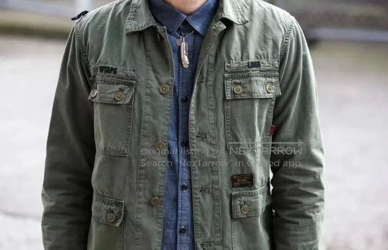 Wtaps Wtaps Wash and wax dye four-pockets jacket Size US M / EU 48-50 / 2 - 9 Thumbnail