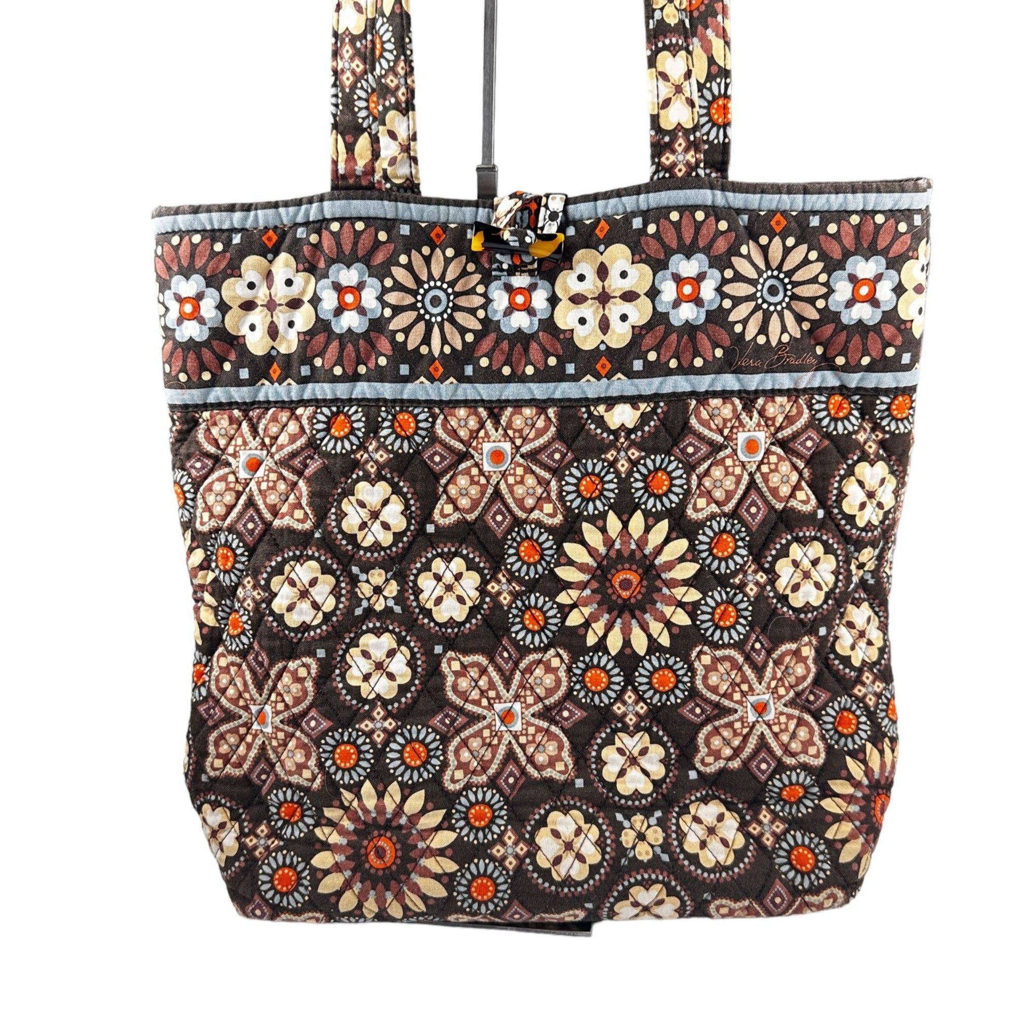 Vera Bradley Vera Bradley Quilted Cotton Shoulder Bag With Floral Pattern Size ONE SIZE - 9 Thumbnail