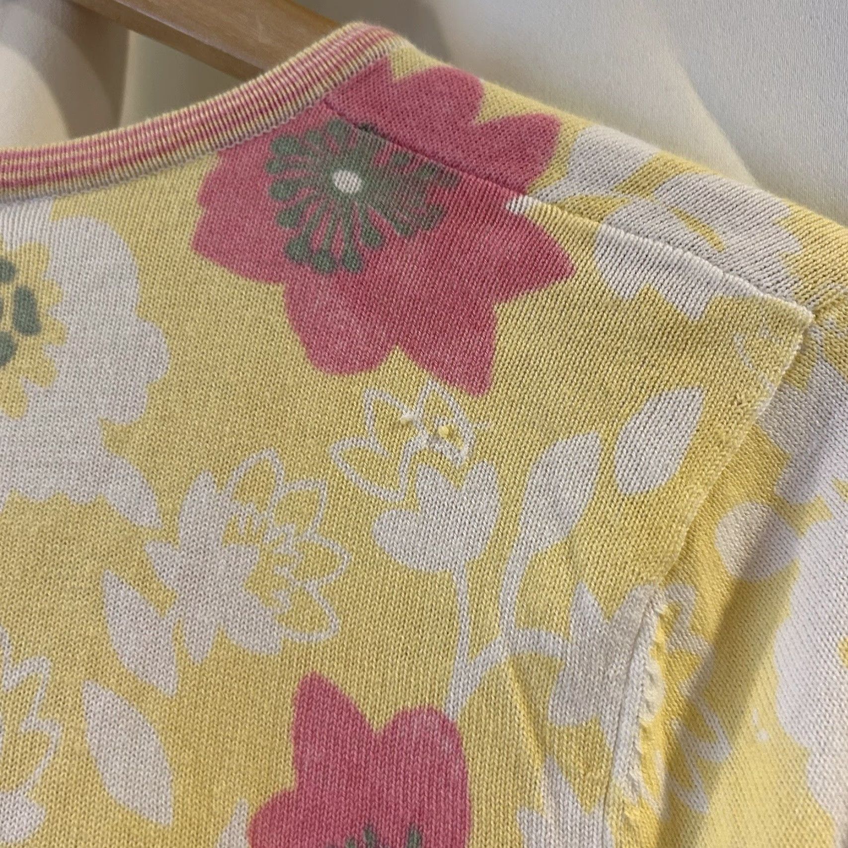 Vintage Sigrid Olsen Floral Crystal-Button Front Cardigan Sweater Women Sz S Spring Summer Fall Winter Cardigan Womens Size S / US 4 / IT 40 - 5 Thumbnail