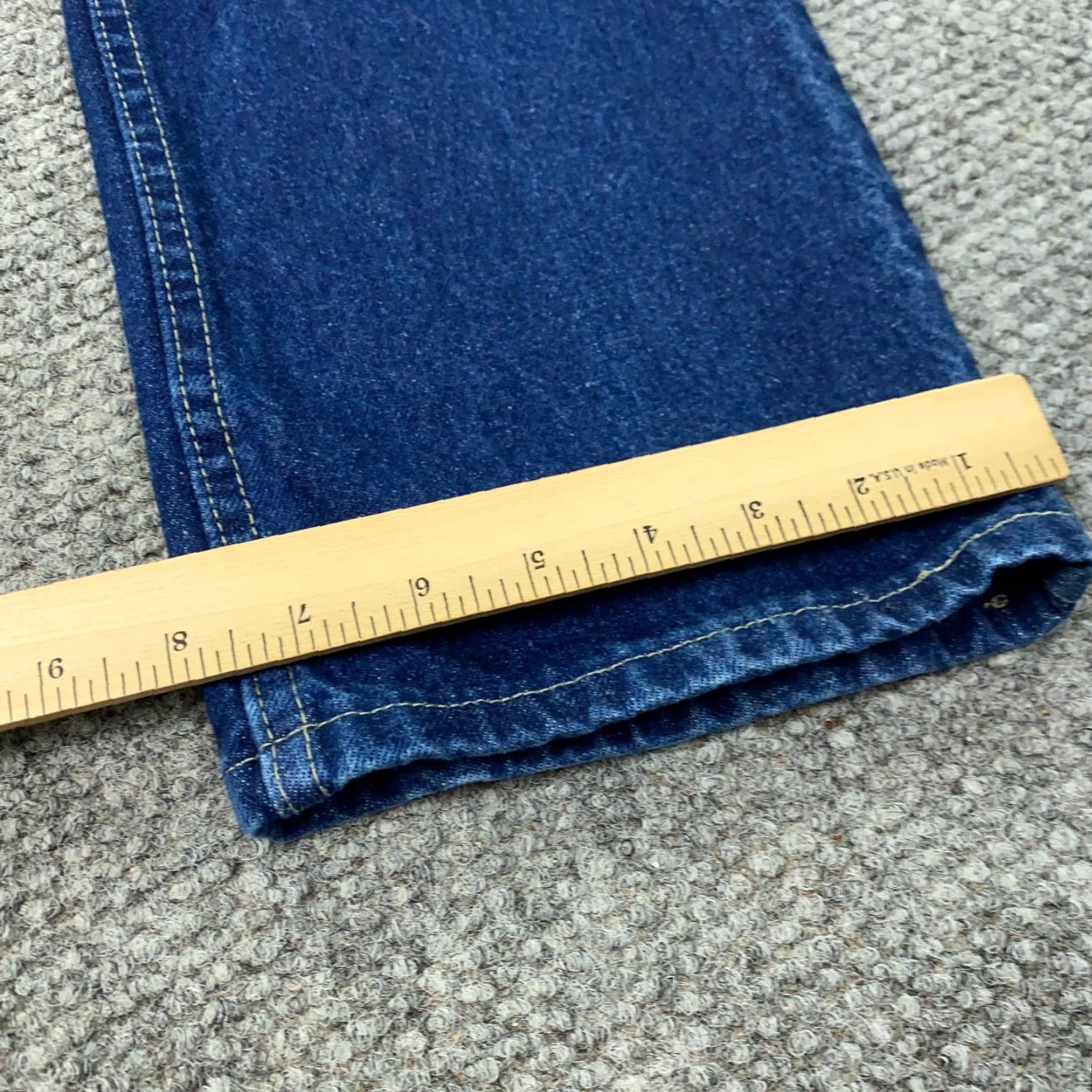 Vintage VINTAGE CHIC Jeans Women's 14 Short Blue High-Rise Made In USA 80s Mom Retro Size 27" / US 4 / IT 40 - 7 Thumbnail