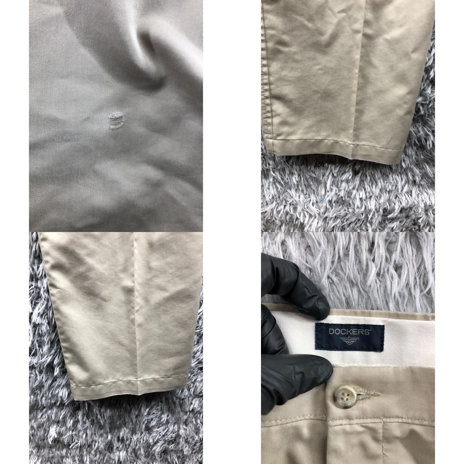 Dockers Dockers Straight Fit Pants Mens Size 34x34 Mid Rise Medium Wash Beige Size US 34 / EU 50 - 8 Thumbnail