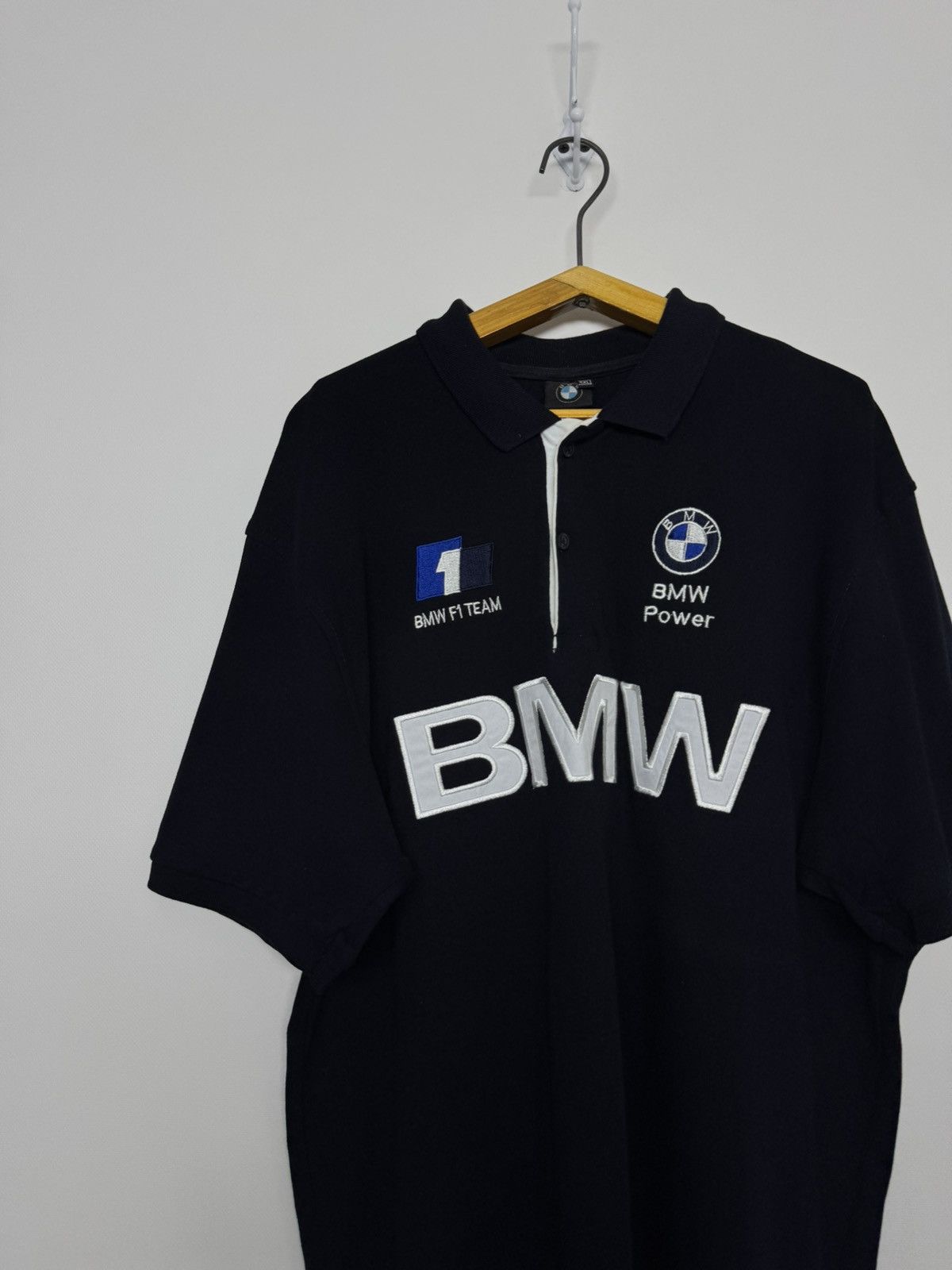 BMW Vintage Y2k Racing F1 Williams BMW Team 90’s Size US XXL / EU 58 / 5 - 1 Thumbnail