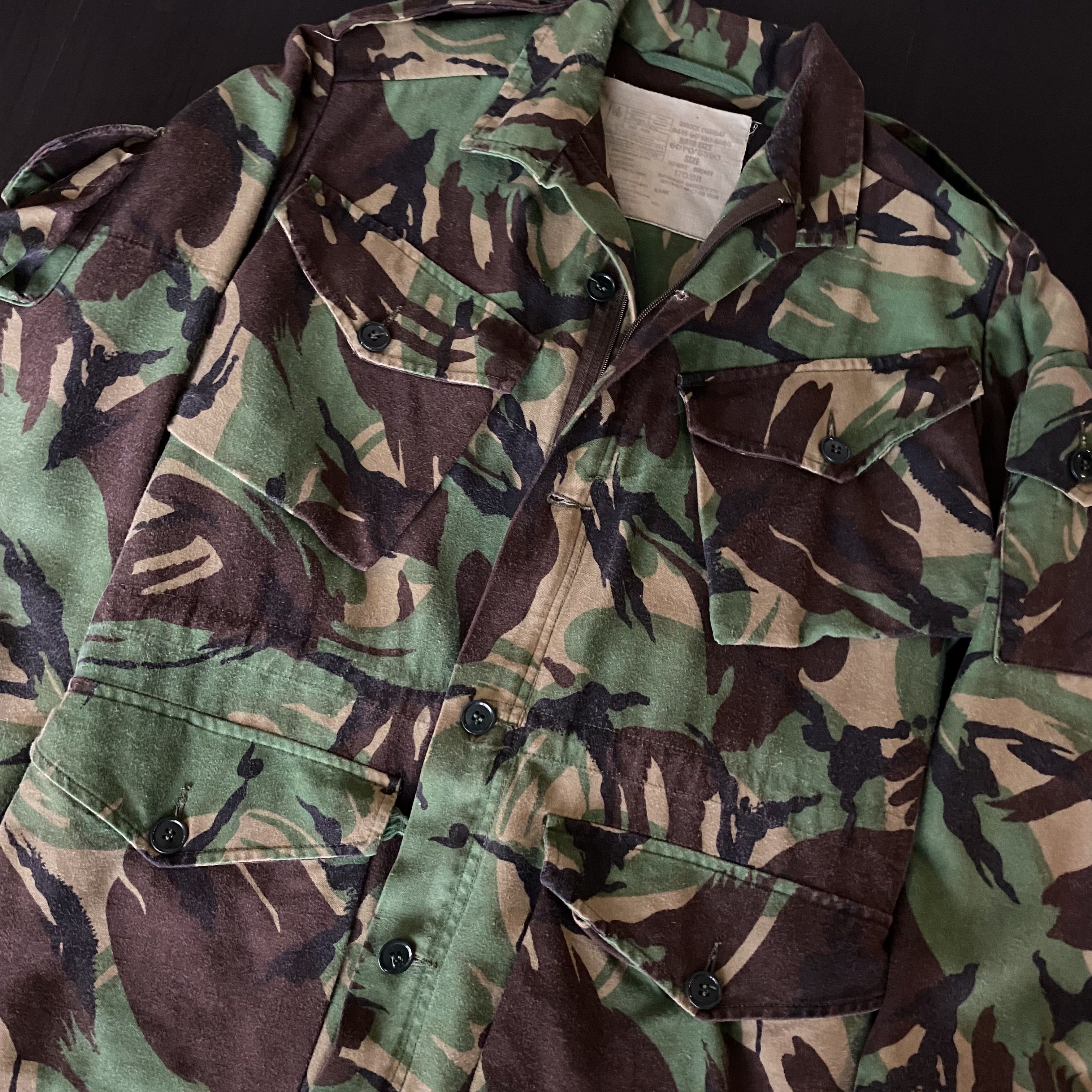 90s British Disruptive Camo Utility Smock Jacket