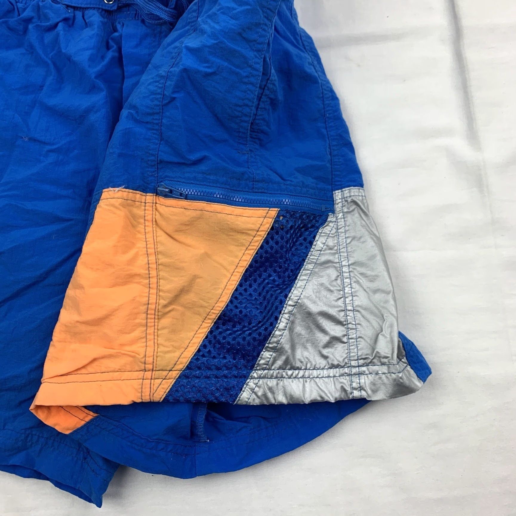 Champion Vintage Champion Sailing Swim Trunks Adult Large Blue Swim Suit Shorts 90s USA Size US 33 - 2 Thumbnail