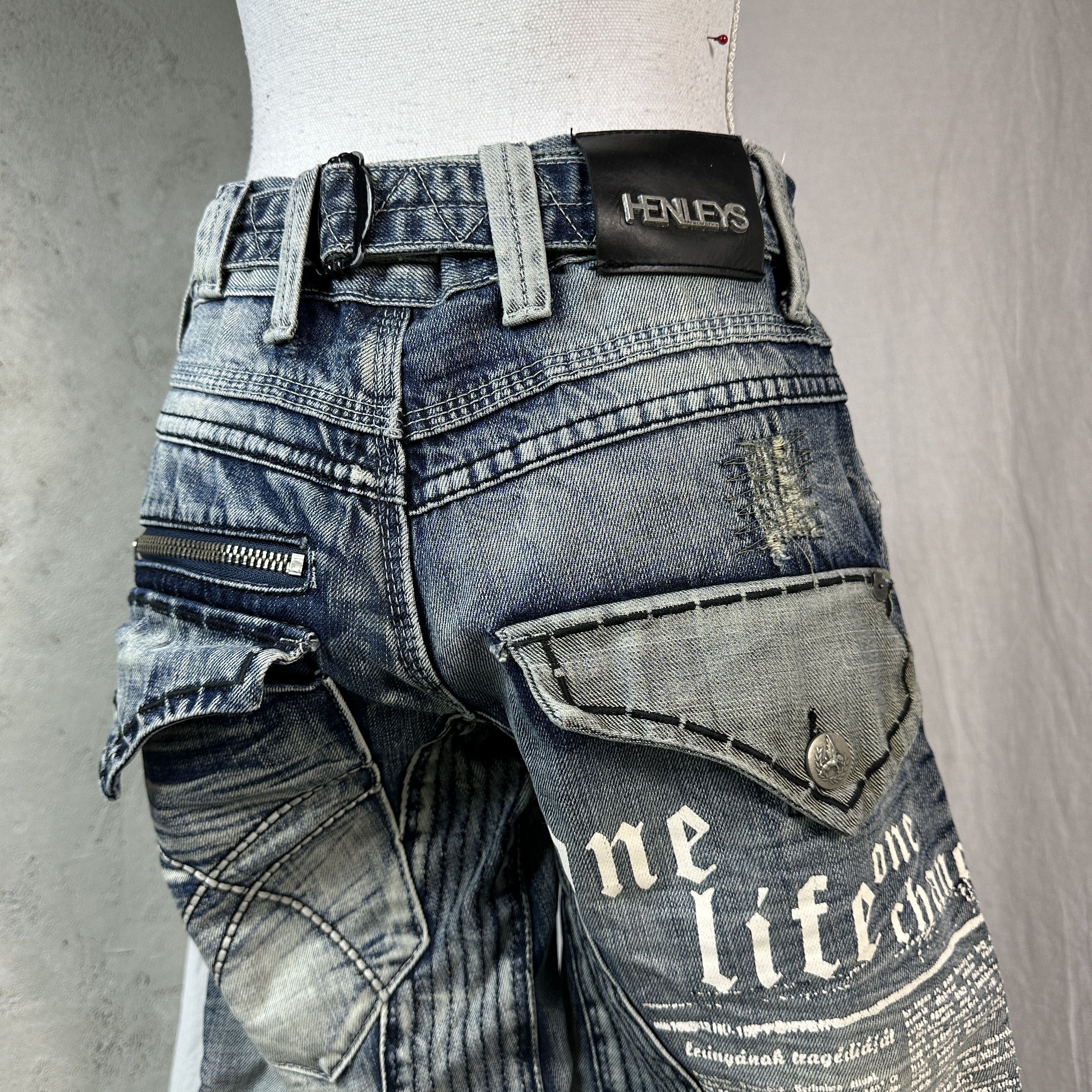 Vintage Vintage Y2K 00s Jeans Size 30" / US 8 / IT 44 - 8 Thumbnail