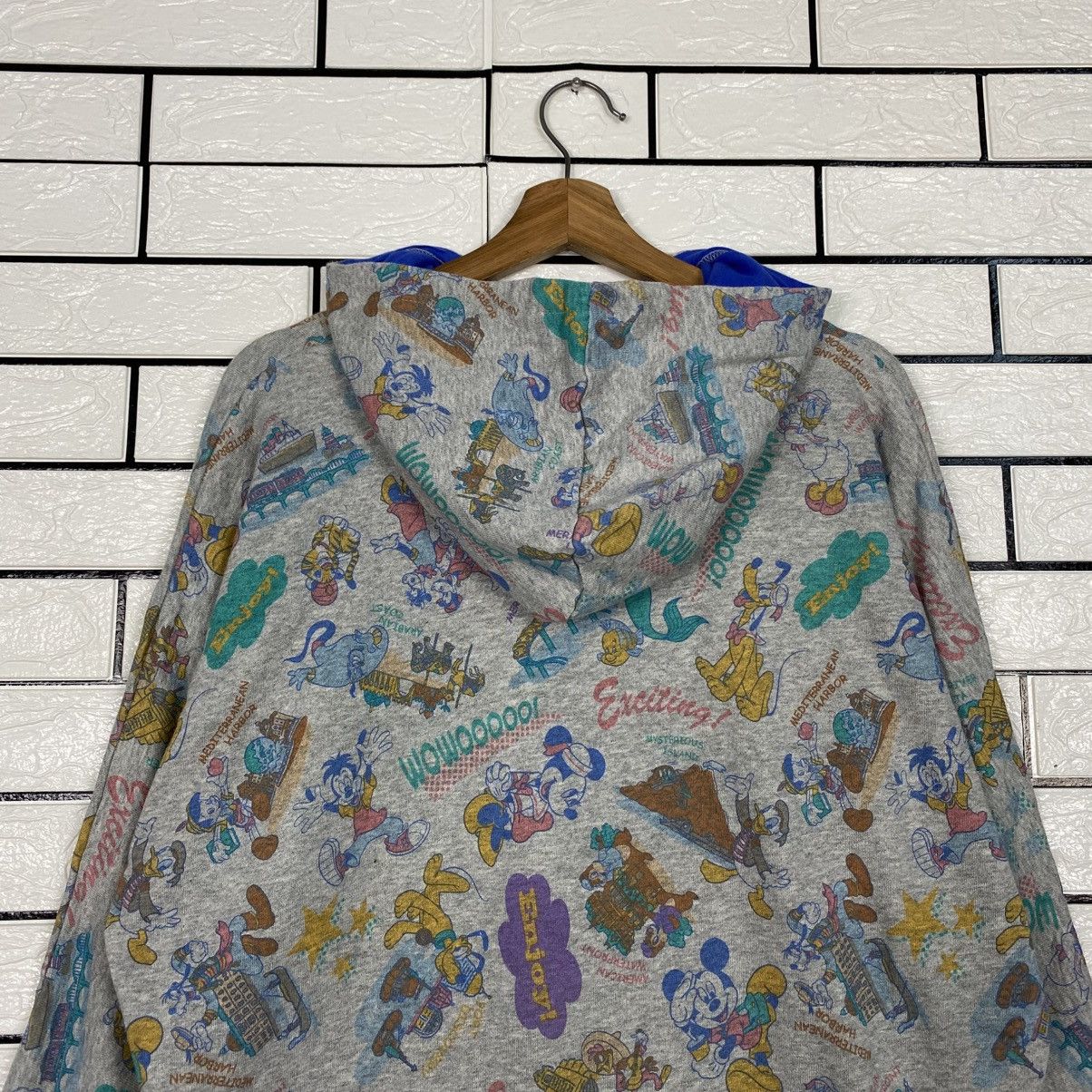 Japanese Brand 📌 Camouflage Hoodie Pull Over Disney Mickey Mouse Size US M / EU 48-50 / 2 - 10 Thumbnail