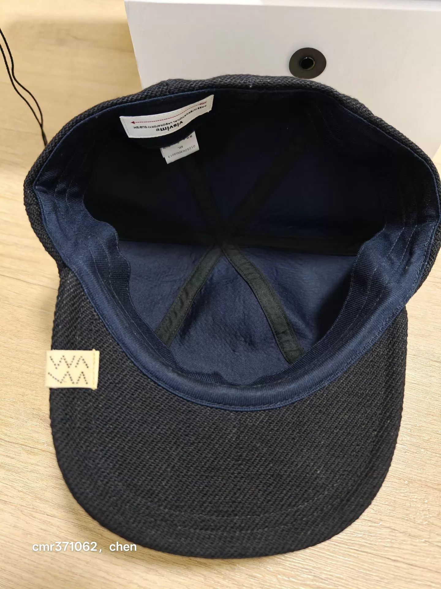 Visvim VISVIM 25AW HONUS CAP Navy ML New 55 Blue Patch Size ONE SIZE - 5 Thumbnail