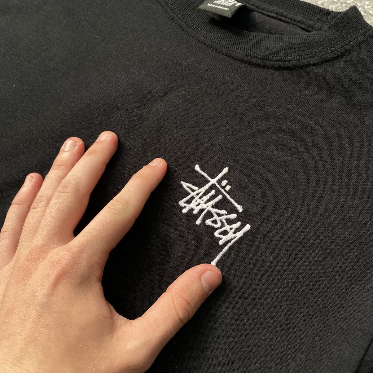 Japanese Brand × Stussy Men’s Stussy Big Logo Streetwear y2k Japanese Longsleeve Size US M / EU 48-50 / 2 - 5 Thumbnail