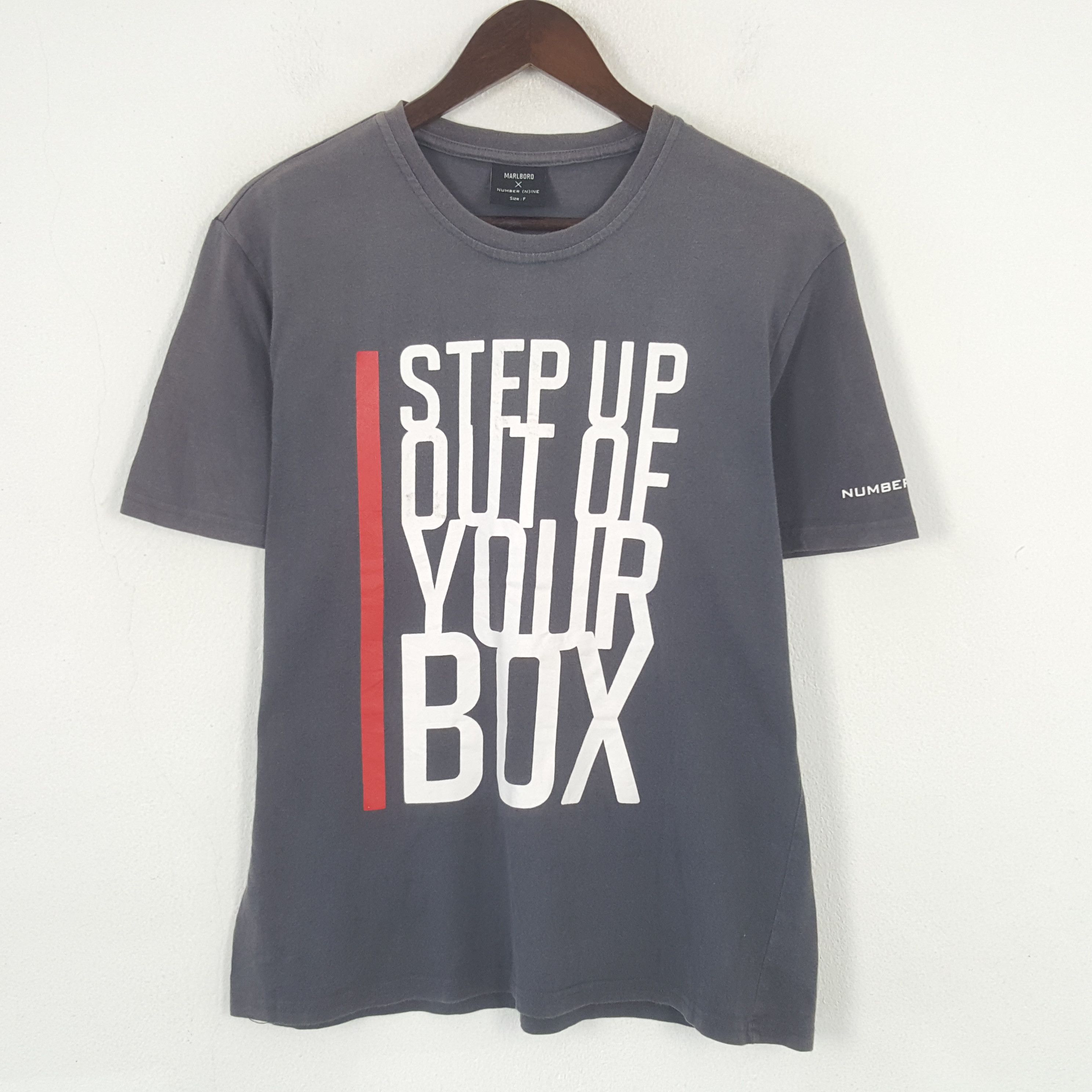 Number (N)ine × Vintage Vintage Number (N)ine x Marlboro Custom Spell Out Tshirt Size US M / EU 48-50 / 2 - 1 Thumbnail
