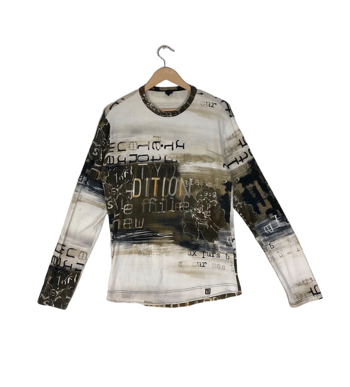 Liberto Viscosa Streach Alloverprint Longsleeve Shirt