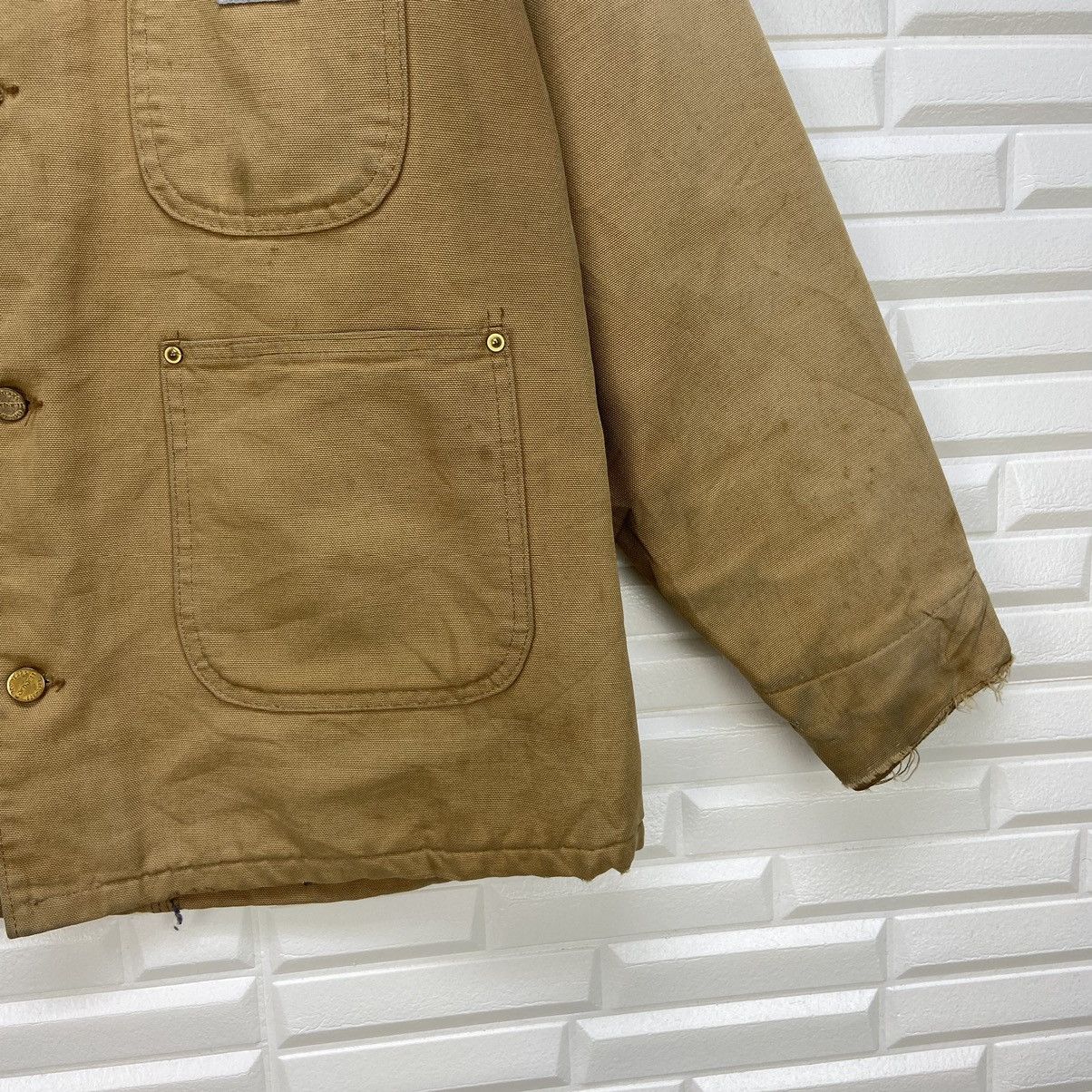 Carhartt Vtg Carhartt Michigan 100 Years Anniversary Worker Chore Size US M / EU 48-50 / 2 - 6 Thumbnail