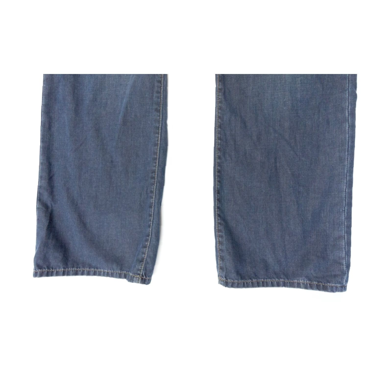 John Varvatos John Varvatos Jeans Mens 34x32 Blue Denim Straight Leg Casual Pants Size US 34 / EU 50 - 3 Thumbnail