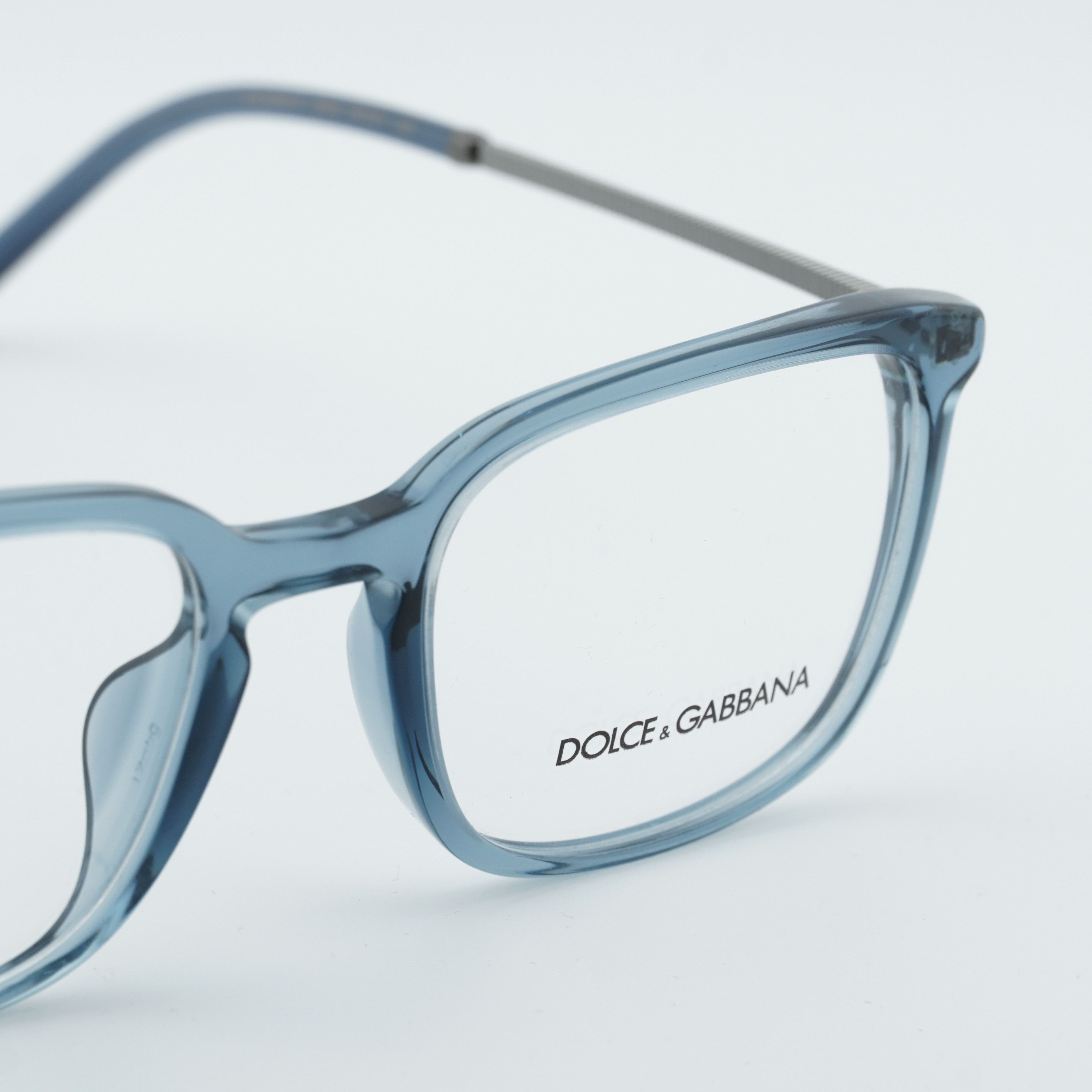 Dolce & Gabbana Dolce & Gabbana DG3349F 3040 Eyeglasses Rectangle Blue Size ONE SIZE - 2 Thumbnail