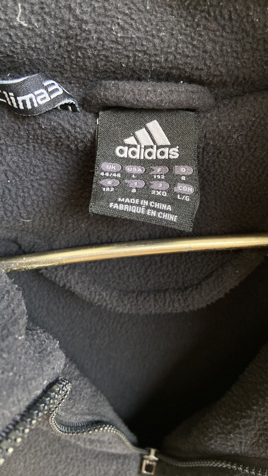 Adidas × Vintage Vintage Adidas Newcastle United Fleece Sweater Size US L / EU 52-54 / 3 - 11 Thumbnail