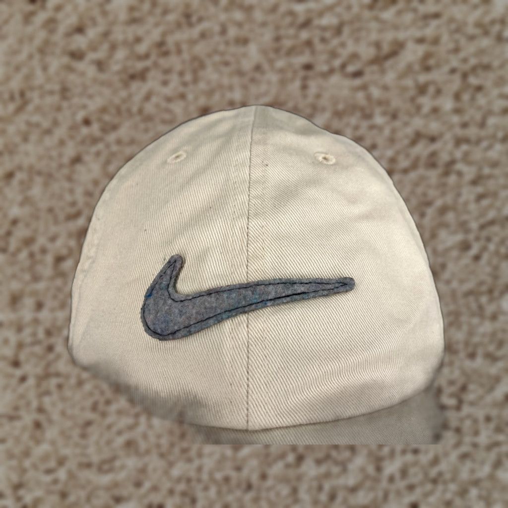 Nike Nike Hat Cap One Size Beige Heritage86 Swoosh Cotton Twill Adjustable Baseball Cap Mens Sports Accessories 90s Size ONE SIZE - 1 Thumbnail