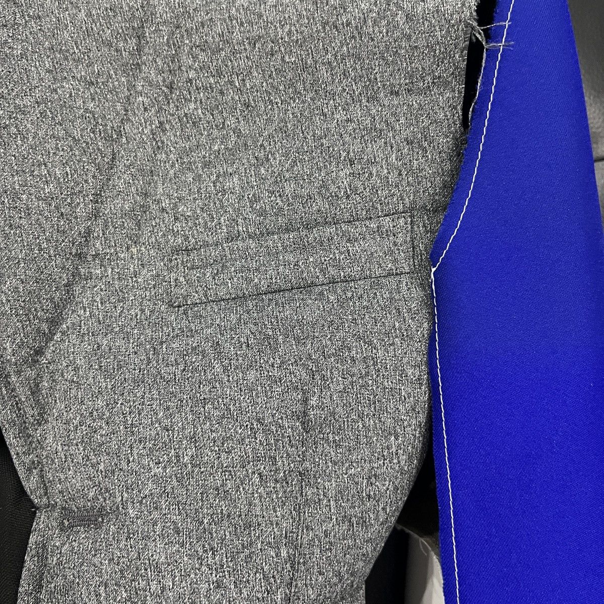 Comme des Garcons Homme Plus Comme des Garçons Homme Plus SS21 Runway Deconstructed Bonde Size 40S - 19 Thumbnail