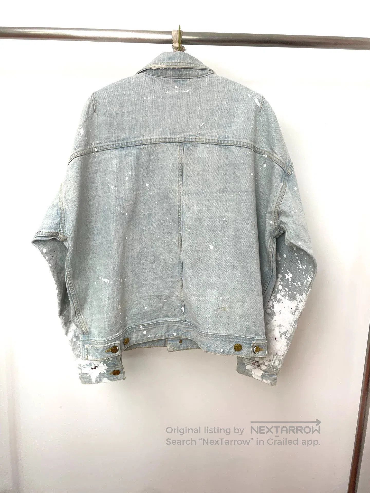 Fear of God Fear of God 5TH Splatter Denim Jacket. Size US S / EU 44-46 / 1 - 2 Thumbnail