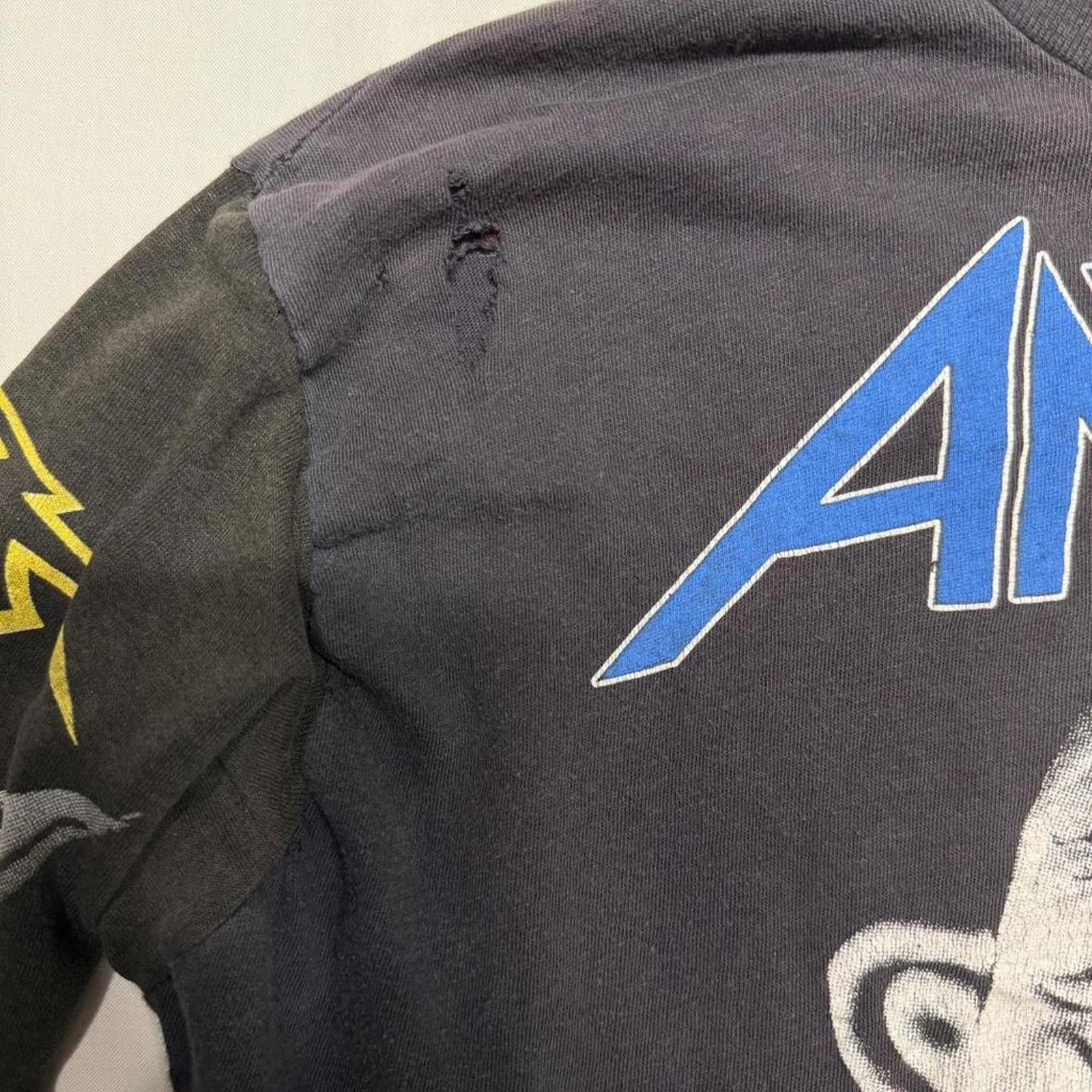 Other Anthrax / Boston duo single stitch band tee size M Size US S / EU 44-46 / 1 - 8 Thumbnail