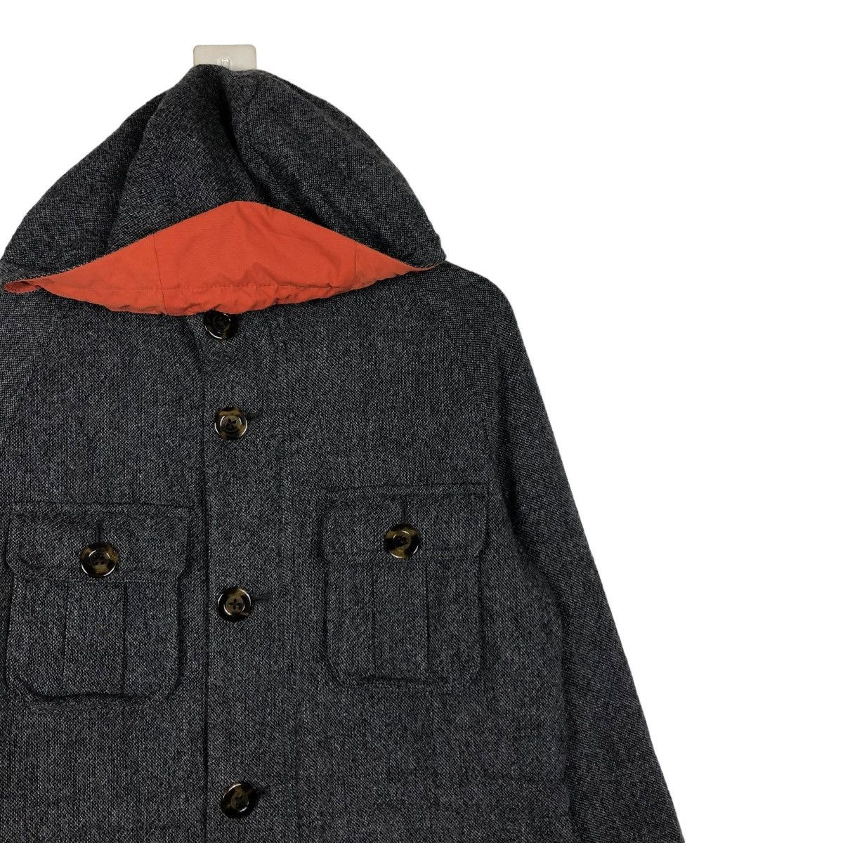Japanese Brand 🔥VINTAGE BIKER JACKET BIG POCKET DUFFER PATENT ISSEY MIYAKE Size US M / EU 48-50 / 2 - 8 Thumbnail