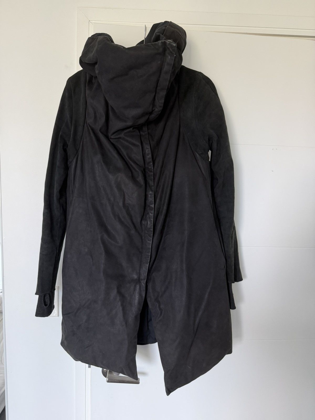 Isaac Sellam Experience Overlock Calfskin Puffer Down Jacket Size US XS / EU 42 / 0 - 1 Thumbnail