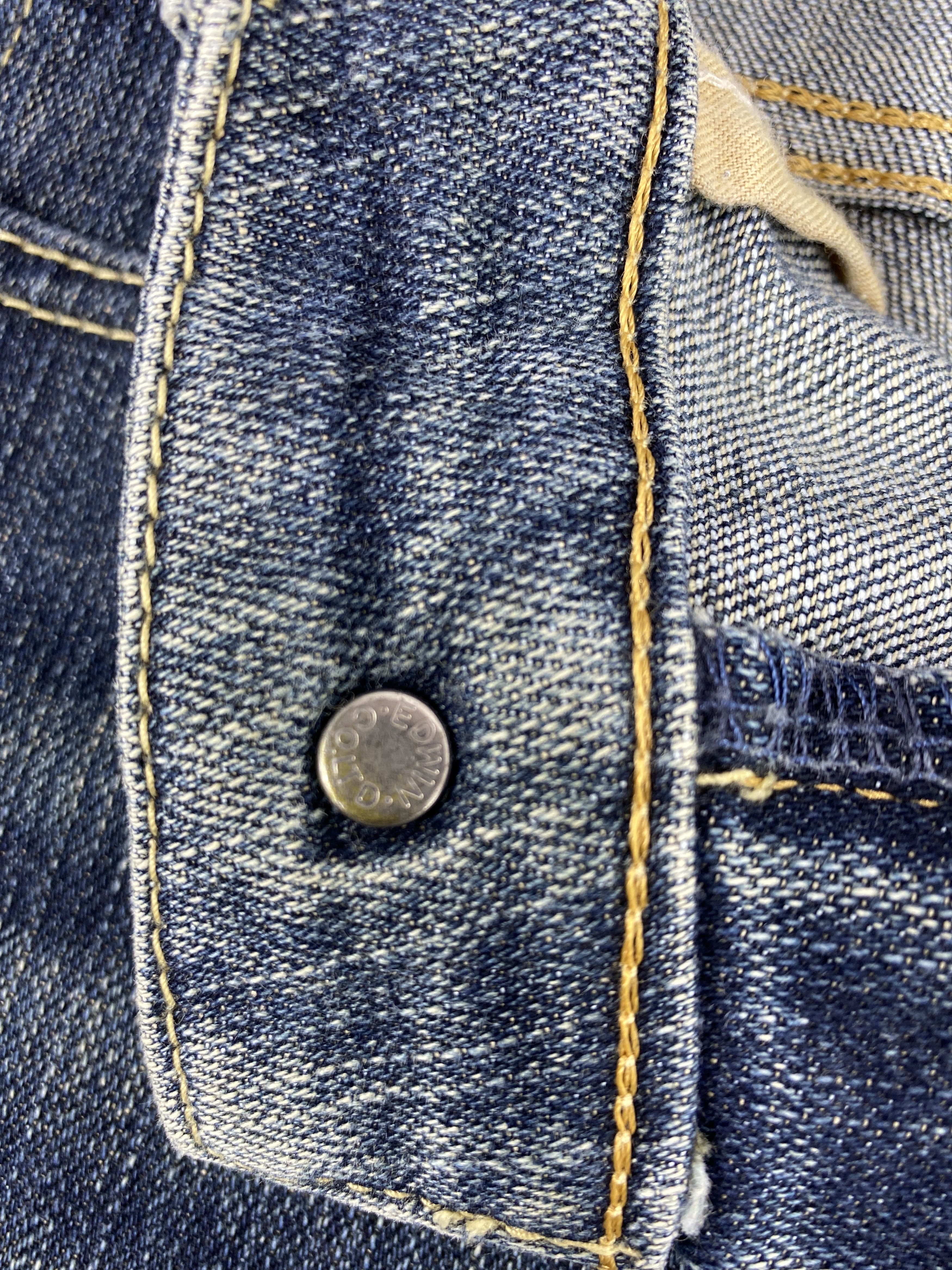 Edwin Vintage Edwin Distressed Wash Flare Jeans - J1076 Size 26" / US 2 / IT 38 - 10 Thumbnail