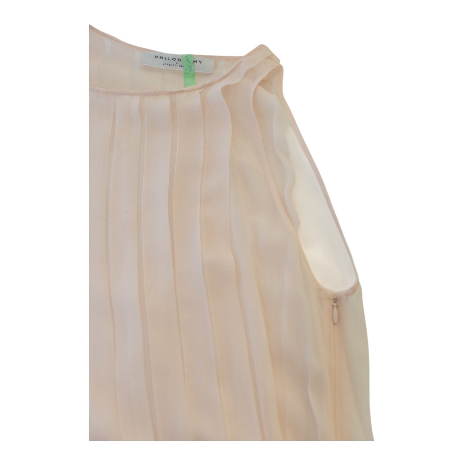 Philosophy di Lorenzo Serafini Philosophy di Lorenzo Serafini Pleated Maxi Dress with Lace Size M / US 6-8 / IT 42-44 - 3 Thumbnail