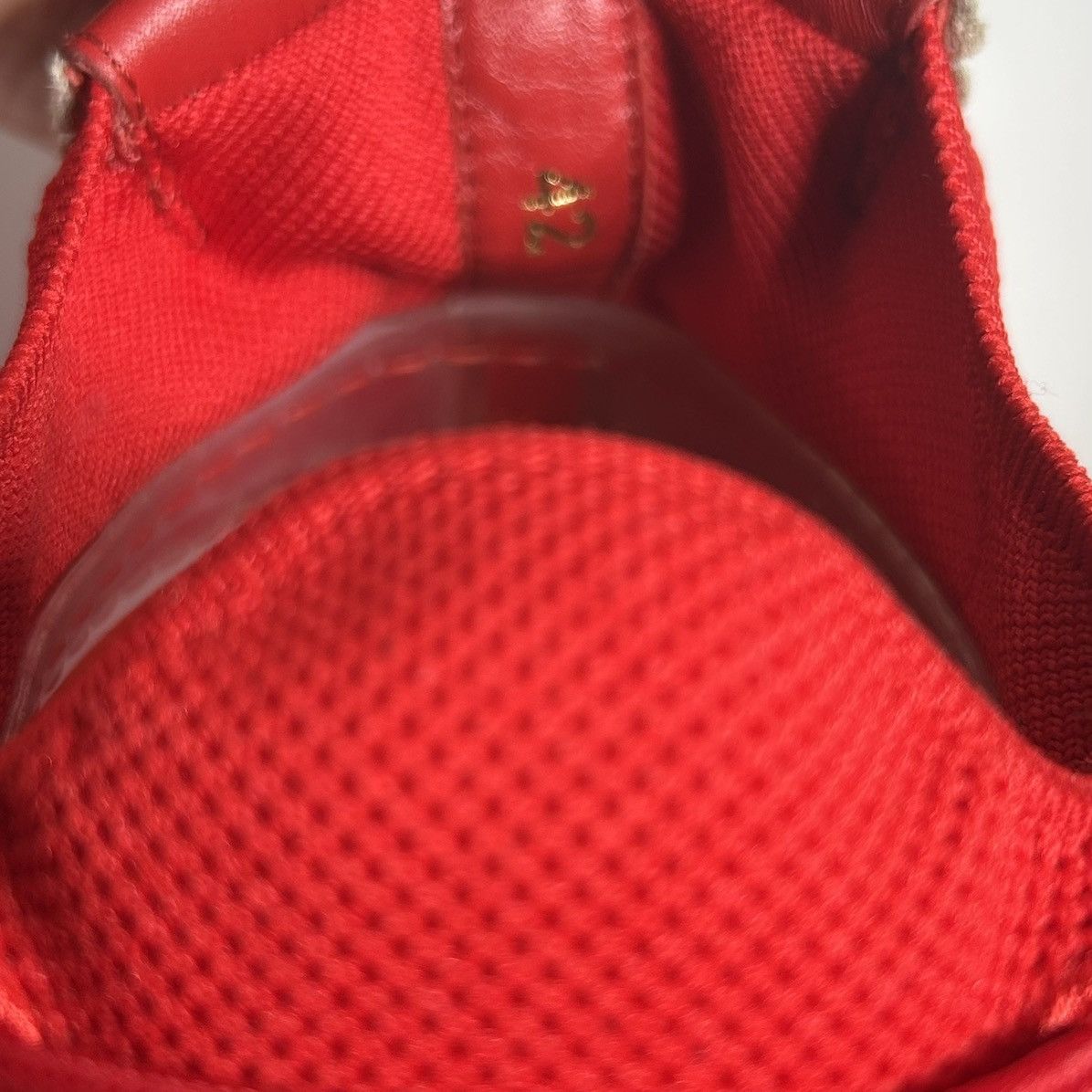 Christian Louboutin Christian Louboutin Arpoador Red Suede Sneakers Size 9 Size US 9 / EU 42 - 5 Thumbnail