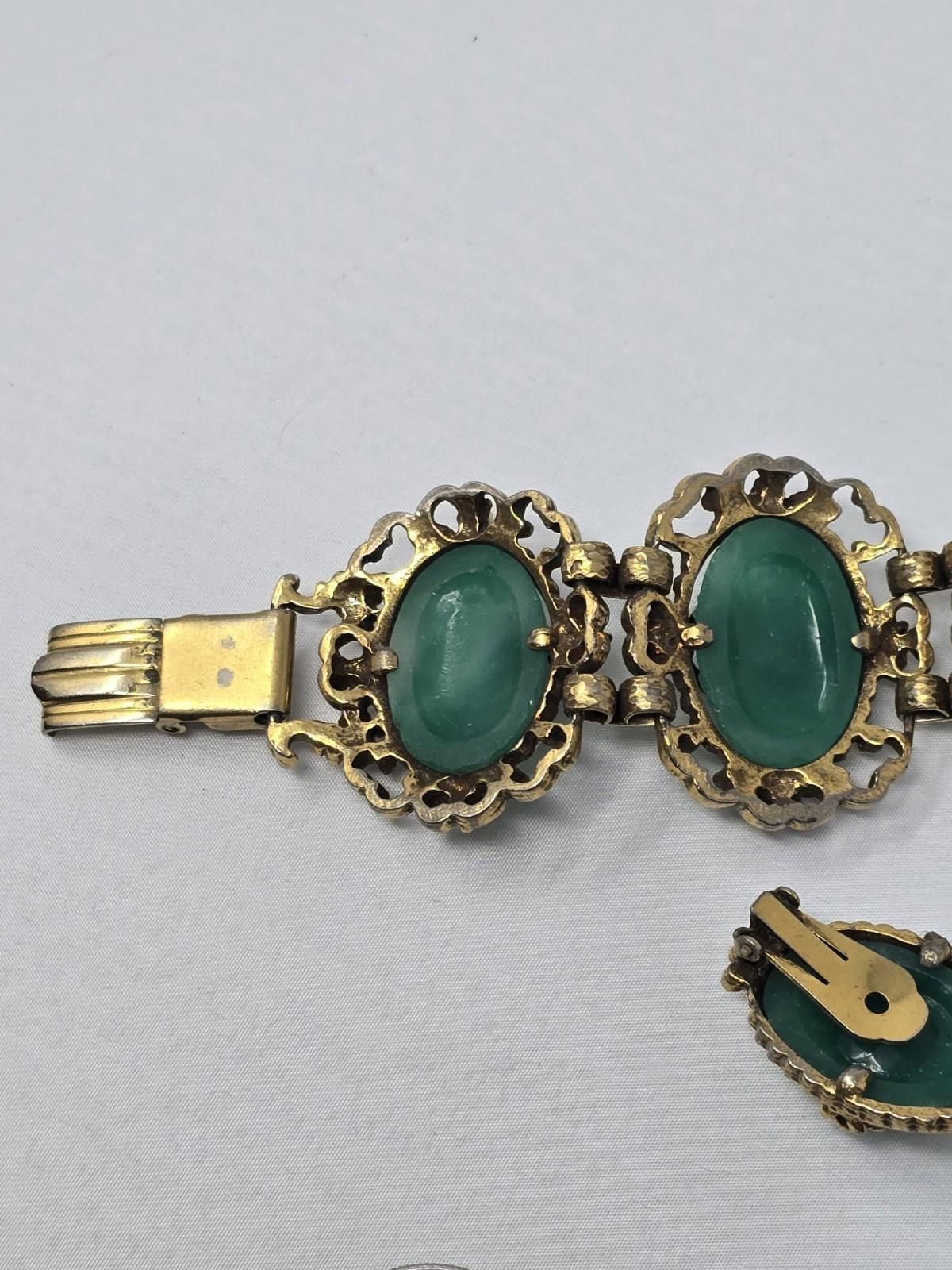 Other Vintage Judy Lee Victorian Revival Bracelet & Earrings Set Size ONE SIZE - 6 Thumbnail