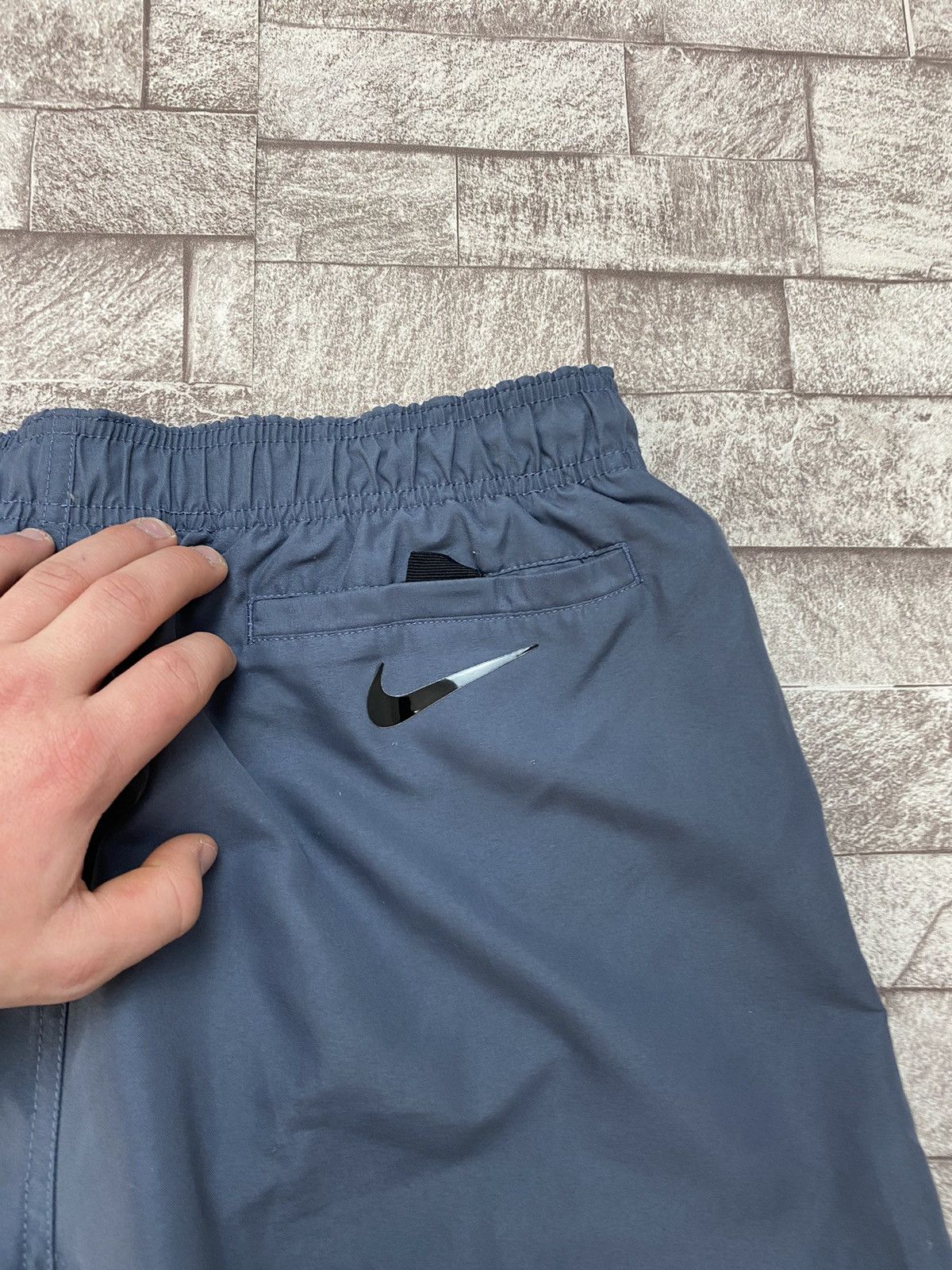 Nike × Vintage Vintage Y2K style shorts big logo swim M Size US 32 / EU 48 - 12 Thumbnail