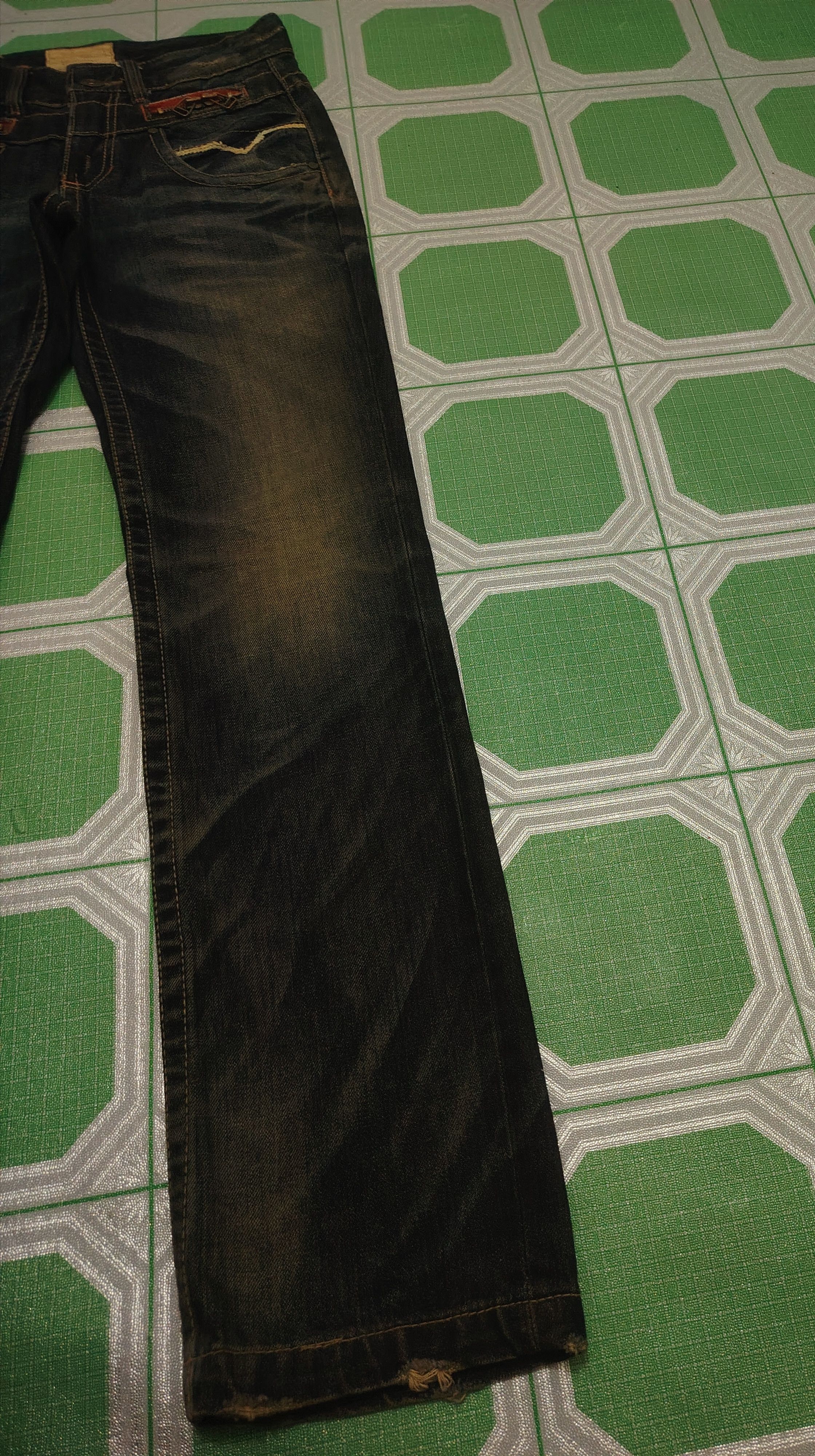 If Six Was Nine Rare!!! JAPANESE Lolita Jeans Distressed Jeans Size US 30 / EU 46 - 9 Thumbnail