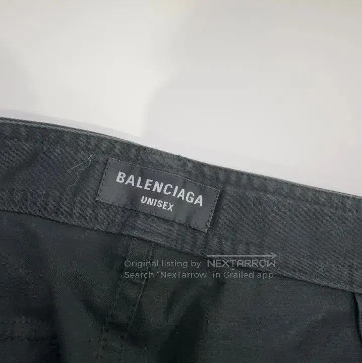 Balenciaga Balenciaga Black Casual Cargo Shorts for Men. Size US 44 / EU 60 - 5 Thumbnail