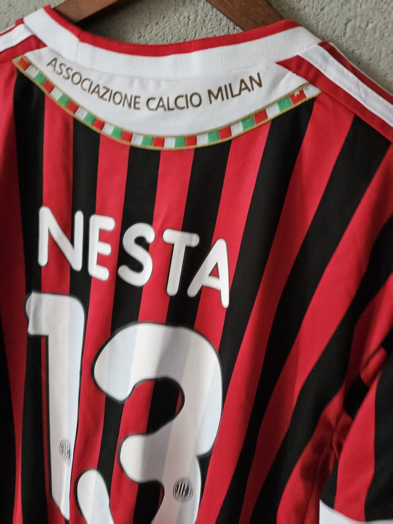 Other 2011 AC Milan #13 Alessandro Nesta Jersey Home Size US XL / EU 56 / 4 - 6 Thumbnail