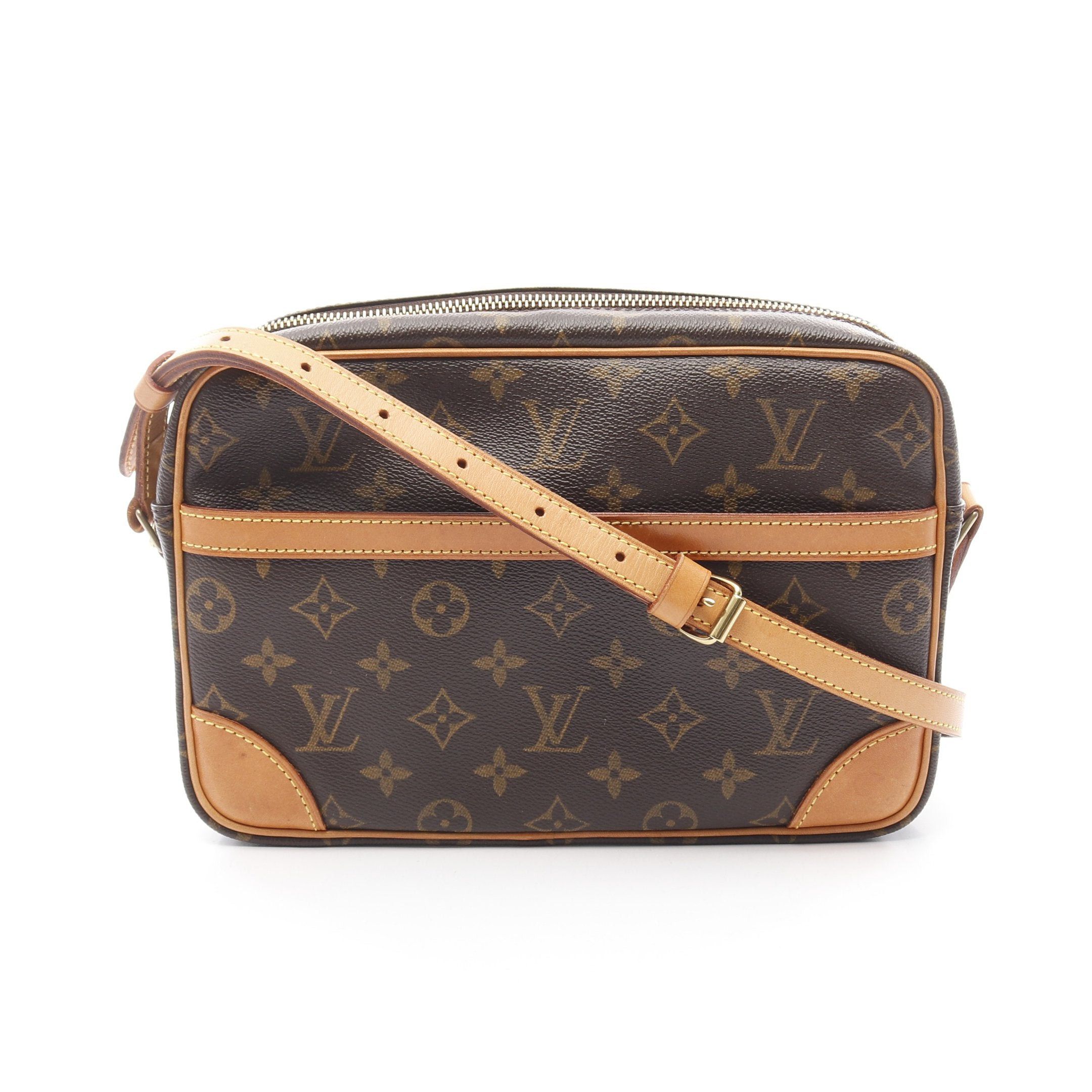 Louis Vuitton Louis Vuitton Trocadero 27 Monogram Shoulder Bag Leather Brown Size ONE SIZE - 1 Thumbnail