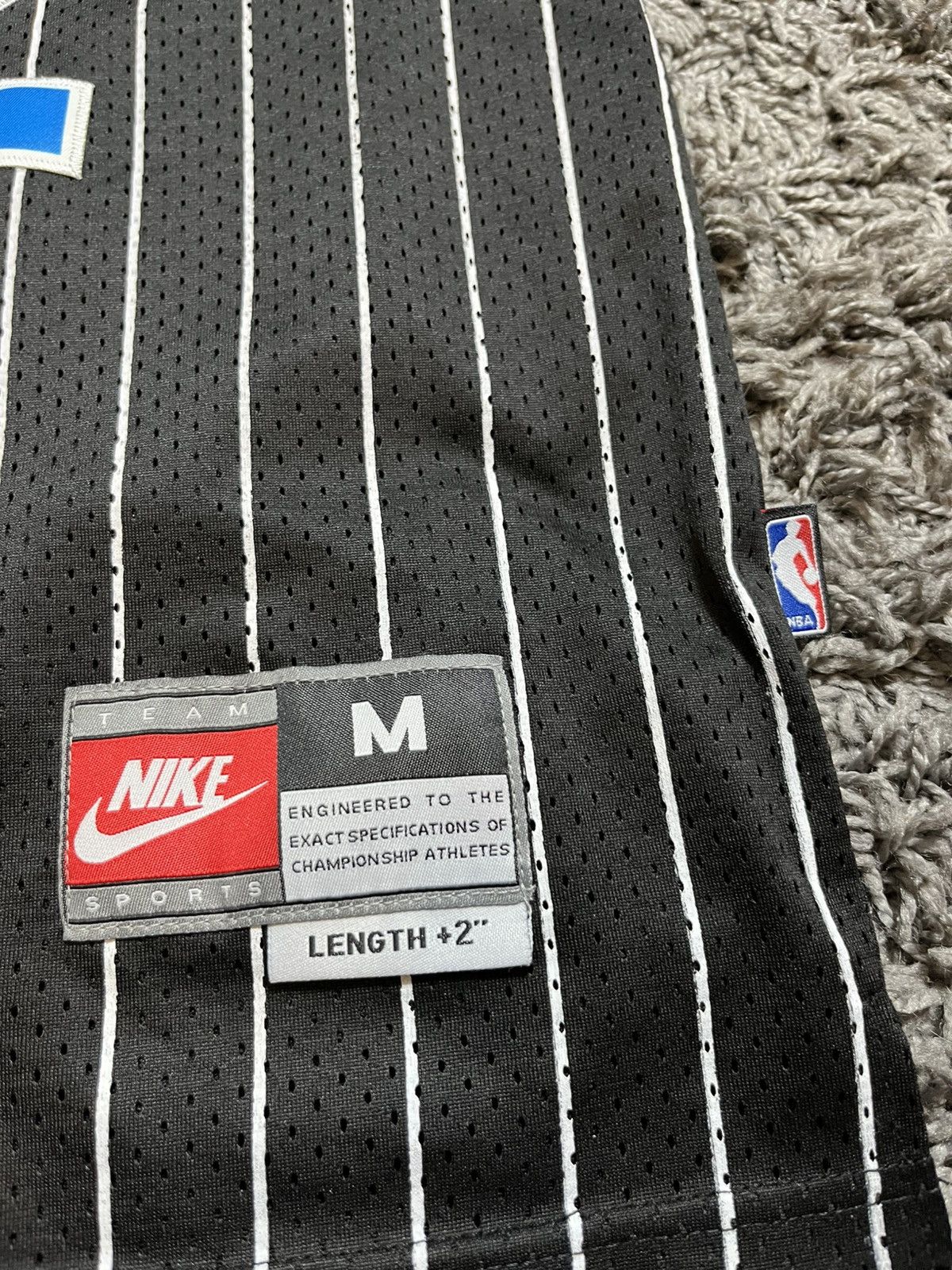 NBA × Vintage ORLANDO MAGIC O’NEAL #32 NBA SOCCER JERSEY SHIRT Size US M / EU 48-50 / 2 - 4 Thumbnail