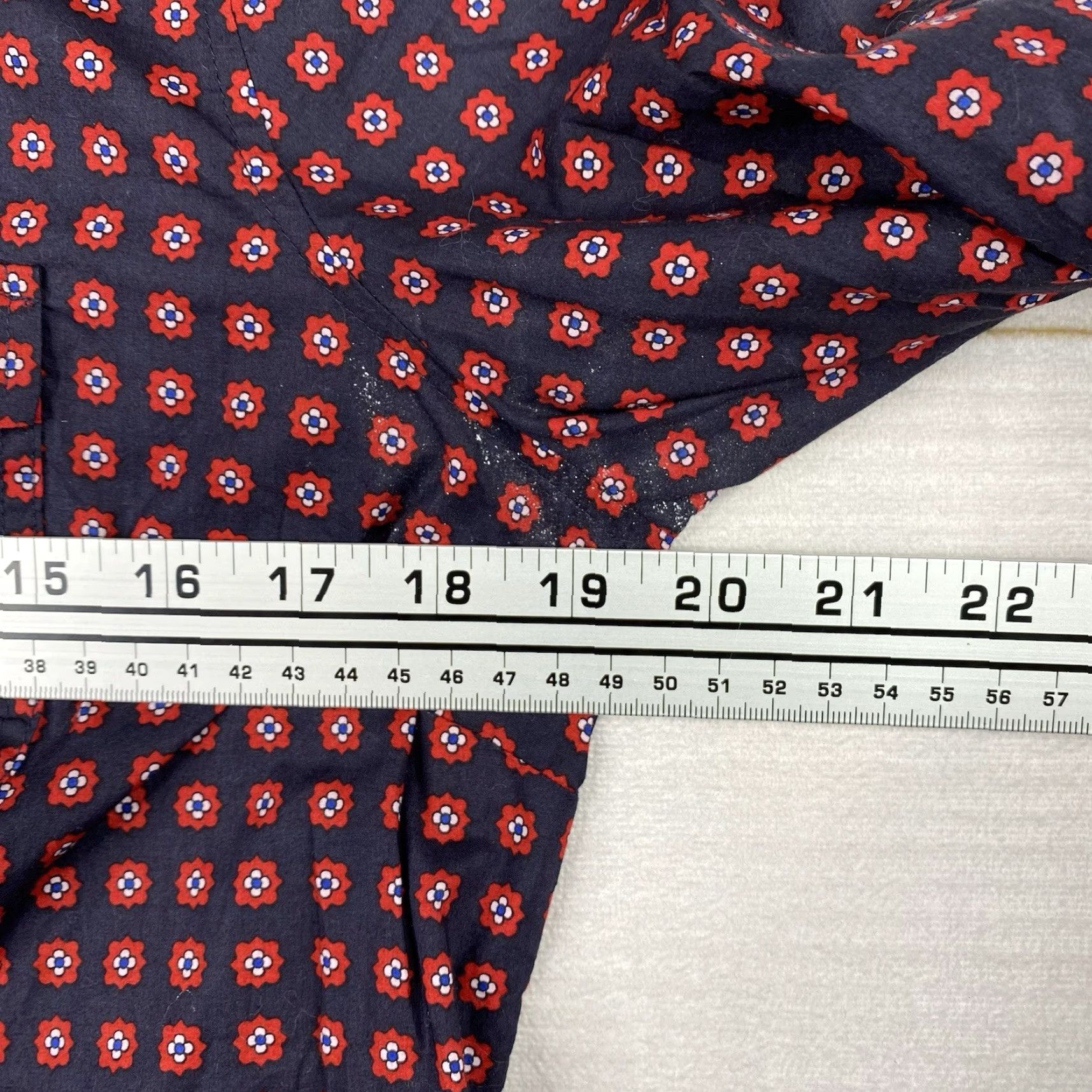 Talbots Talbots Button-Up Shirt - Floral Lightweight 100% Cotton - Multicolor - Petite 8P - Women’s Casual Top Size M / US 6-8 / IT 42-44 - 6 Thumbnail