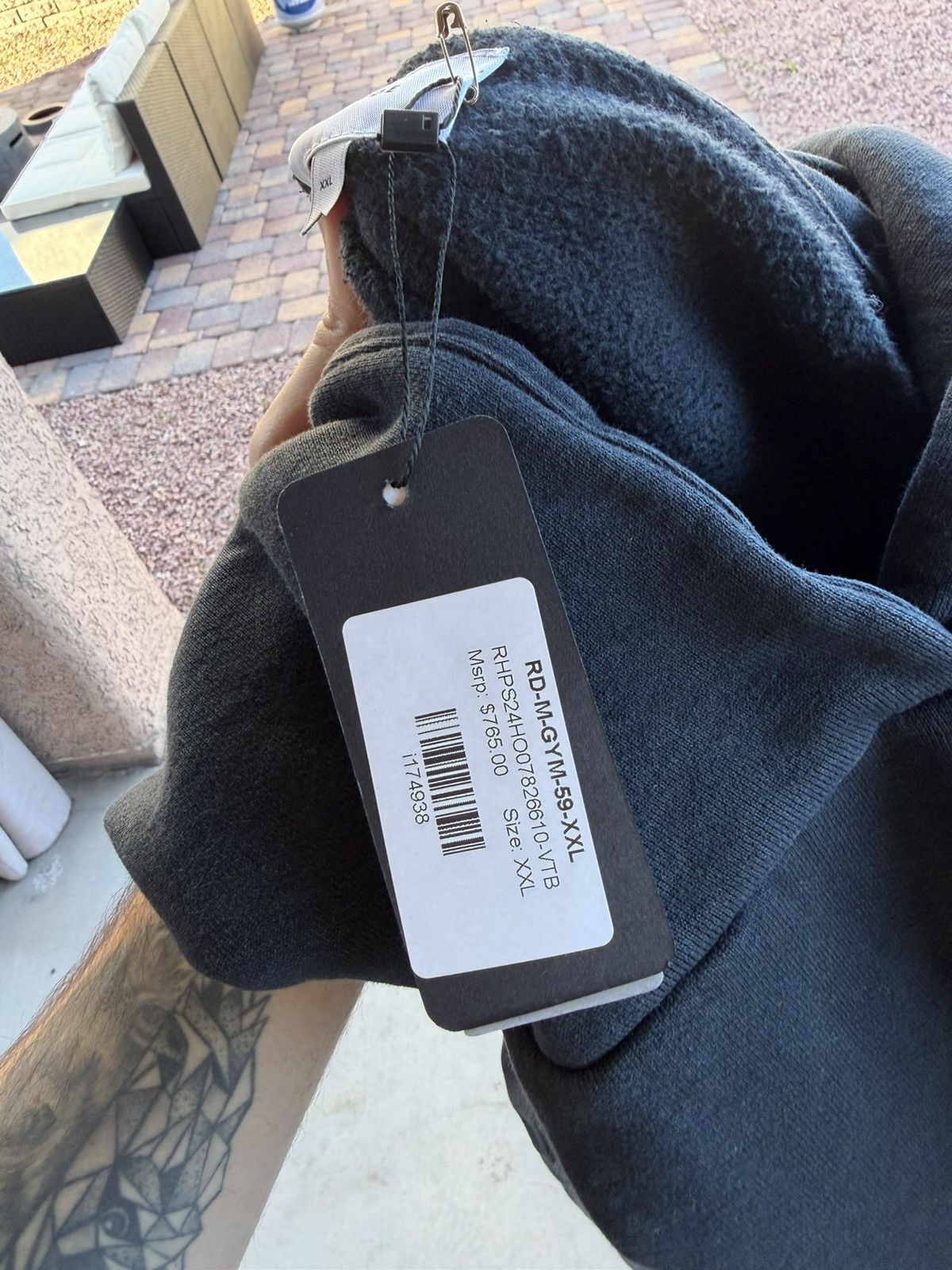 Rhude Rhude SSENSE Exclusive Moonlight Hoodie – Black XXL NWT Size US XXL / EU 58 / 5 - 5 Thumbnail