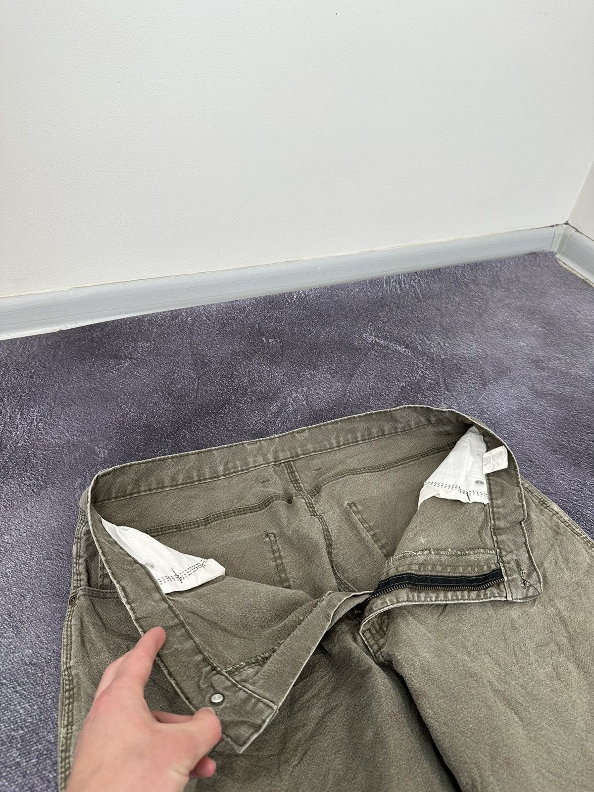 Dickies Vintage Dickies Carpenter USA Baggy Opium Faded Work Pants Size US 36 / EU 52 - 17 Thumbnail