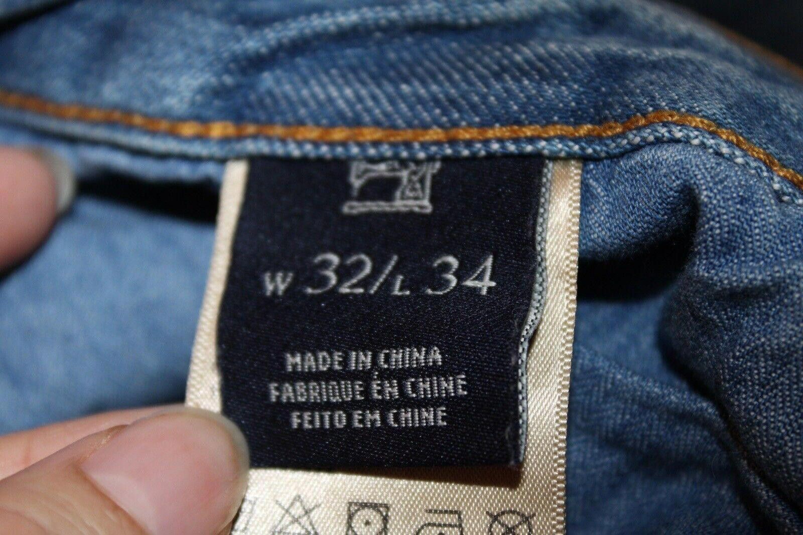 Scotch & Soda Scotch & Soda Mens Ralston Overboard Slim Blue Jeans 32x34 Size US 32 / EU 48 - 8 Thumbnail