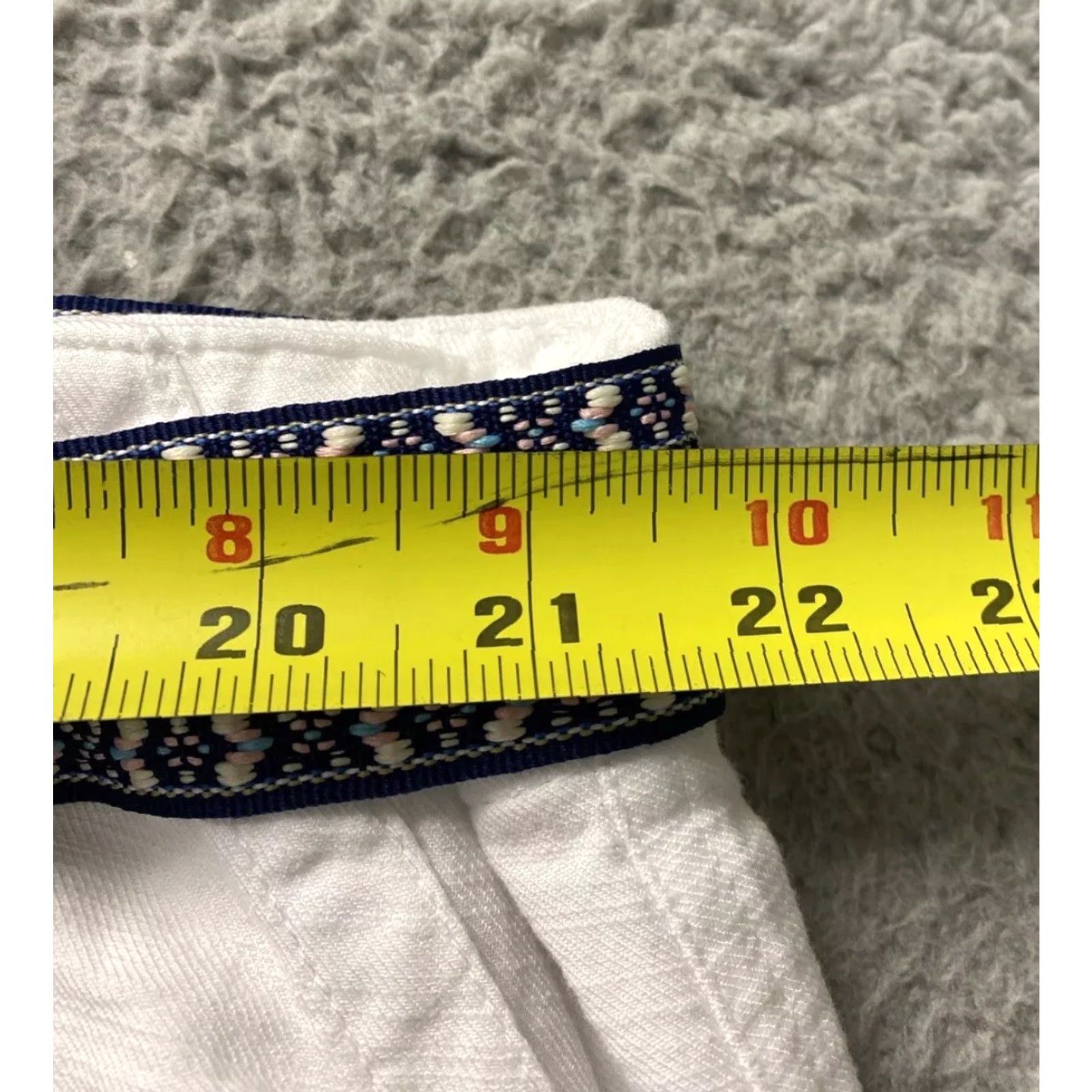 Vintage CATO Premium Women's Casual Pants Plus Size 22W White Summer Pocket NWT Size 40" / US 18 - 3 Thumbnail