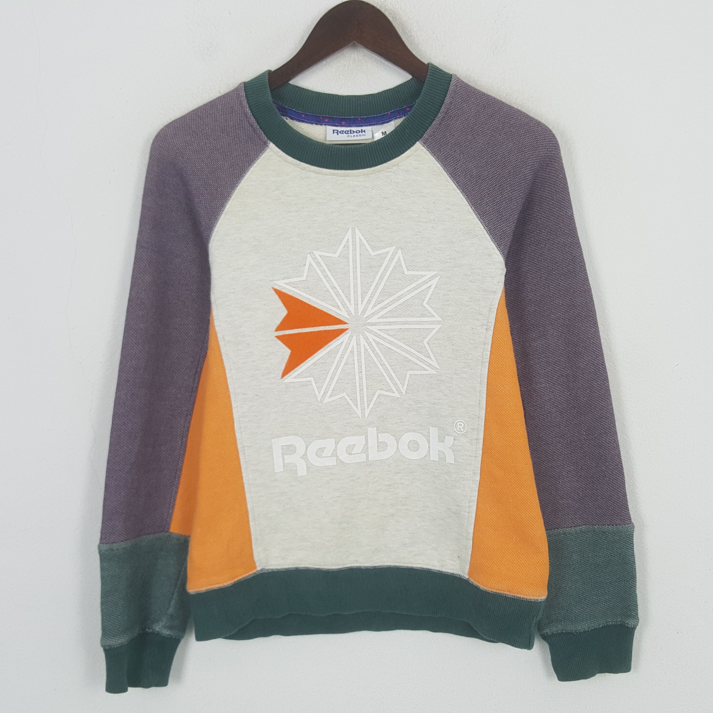 Reebok Vintage Reebok Big Logo Sweatshirt Size US S / EU 44-46 / 1 - 1 Thumbnail