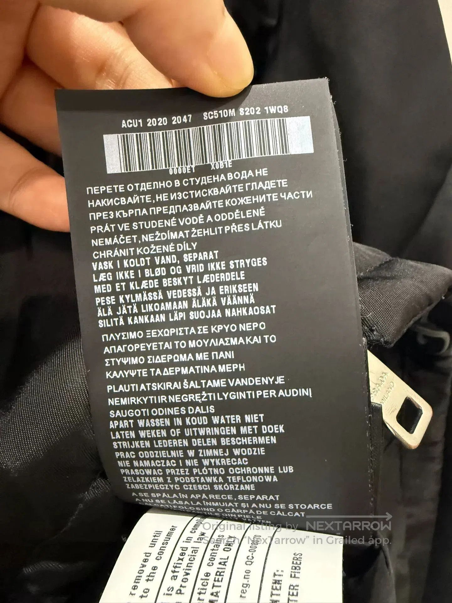 Prada Prada Black Jacket Coat M. Size US M / EU 48-50 / 2 - 9 Thumbnail