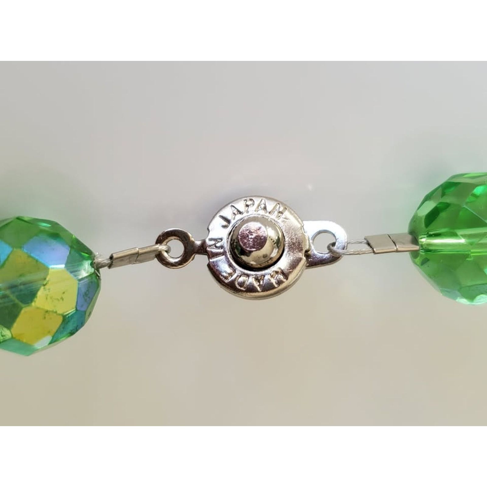 Other Green Glass Beaded Choker Necklace Size ONE SIZE - 5 Thumbnail
